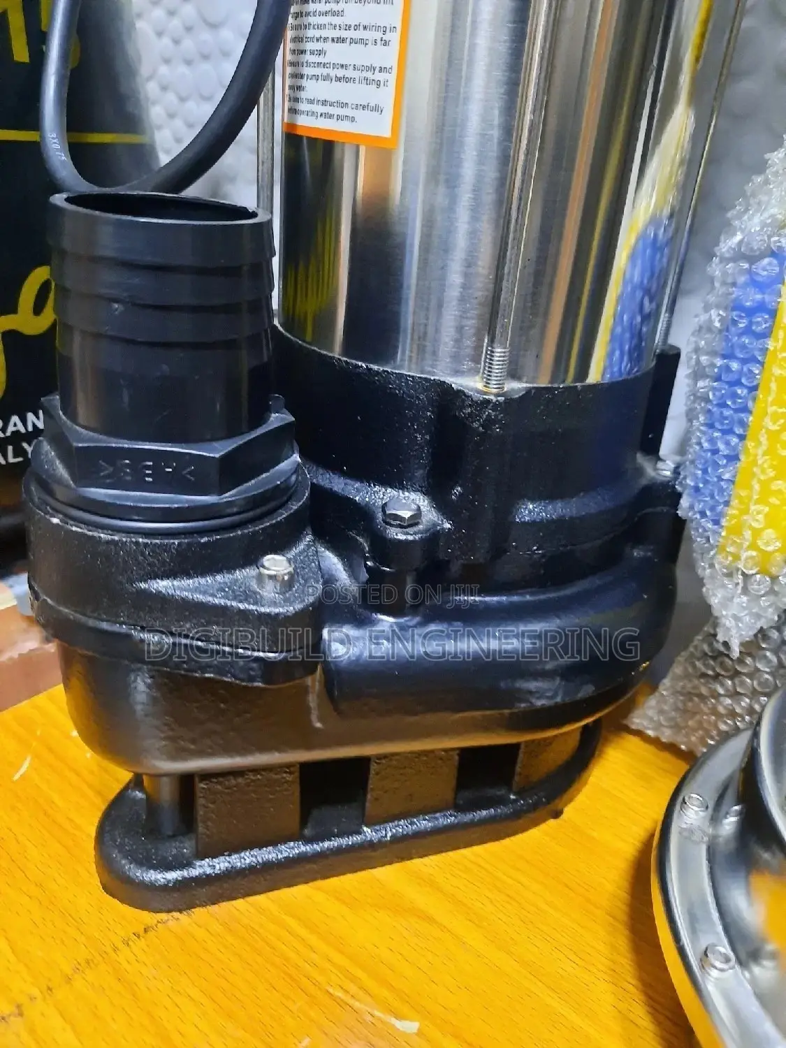 1hp Sewage Submersible Water Pump