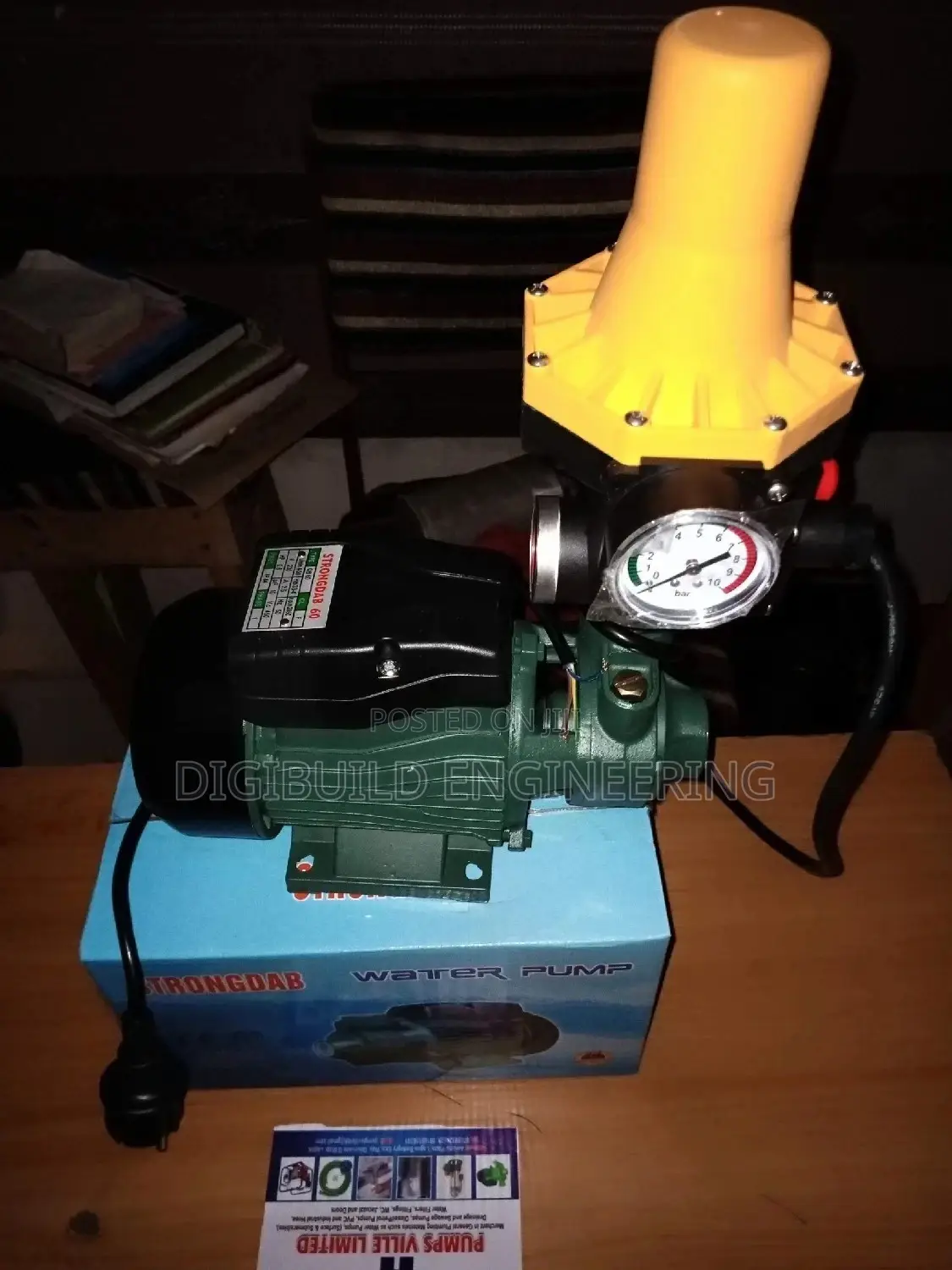 0.5hp Strongdab Automatic Pressure Pump