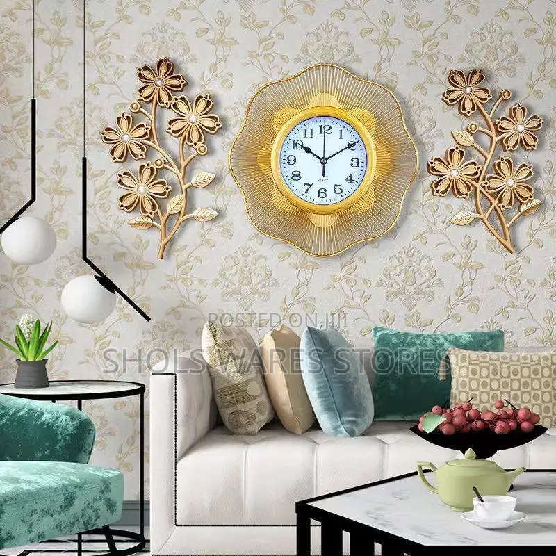 Luxury Wall Clock (3 in 1)