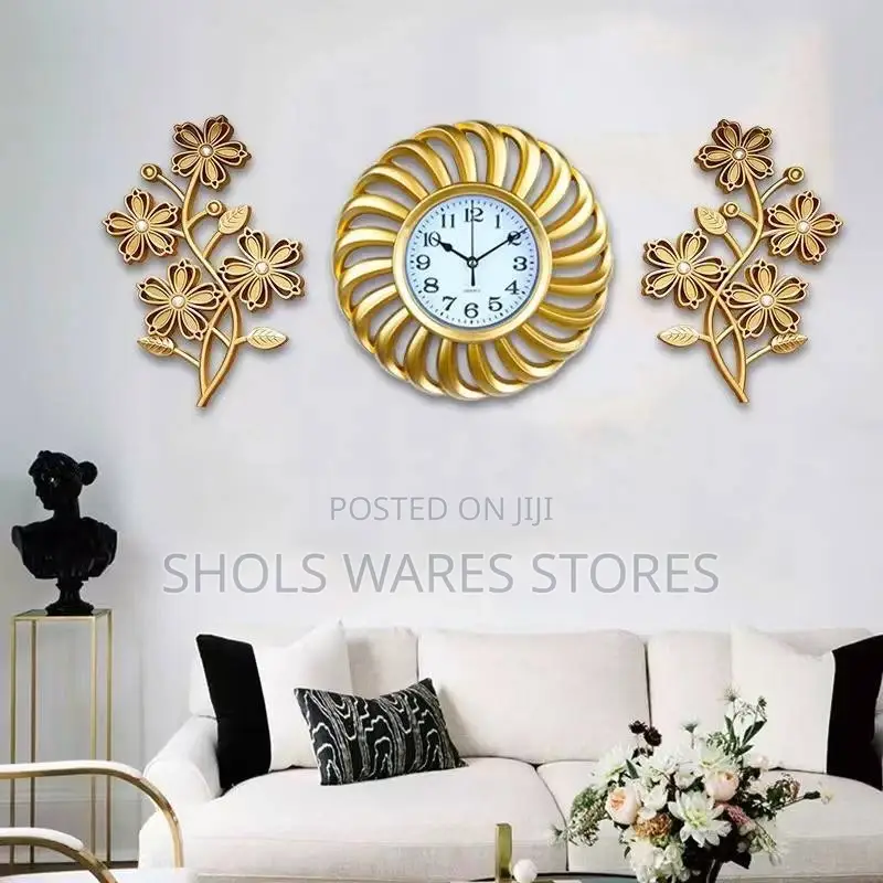 Luxury Wall Clock (3 in 1)