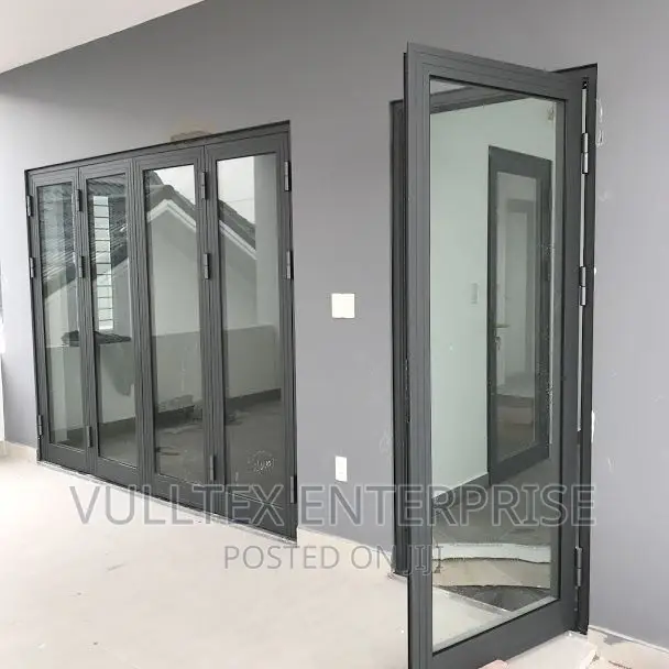 Single+Double Aluminum Glass Door