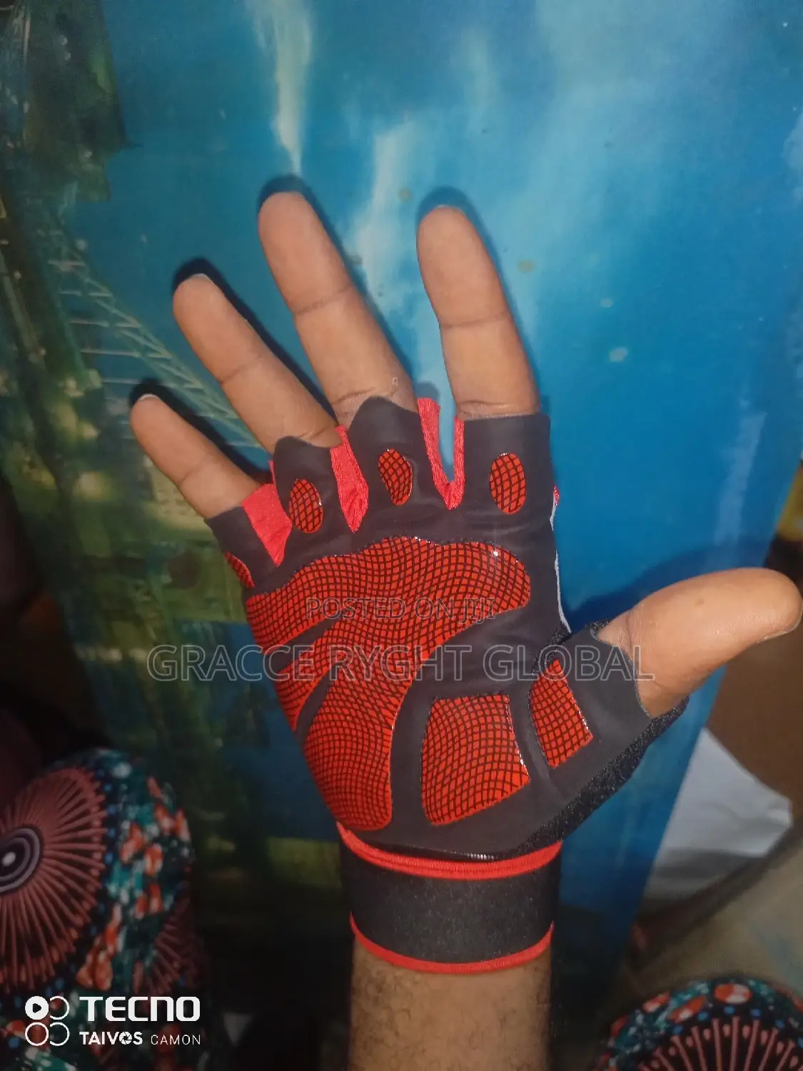Gym Fitness Hand Gloves