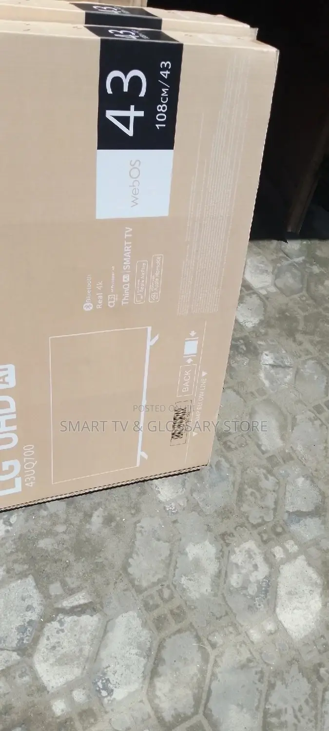 LG 43inches With Buildin Streaming Service