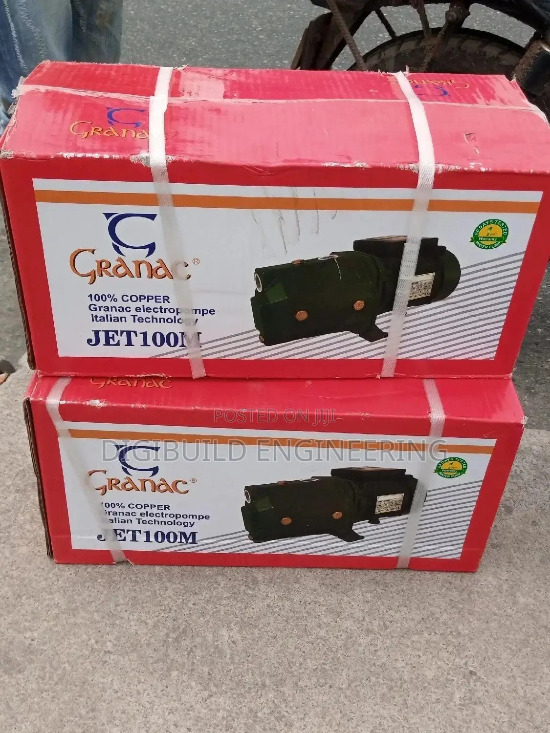 1hp Granac Water Pumping Machine