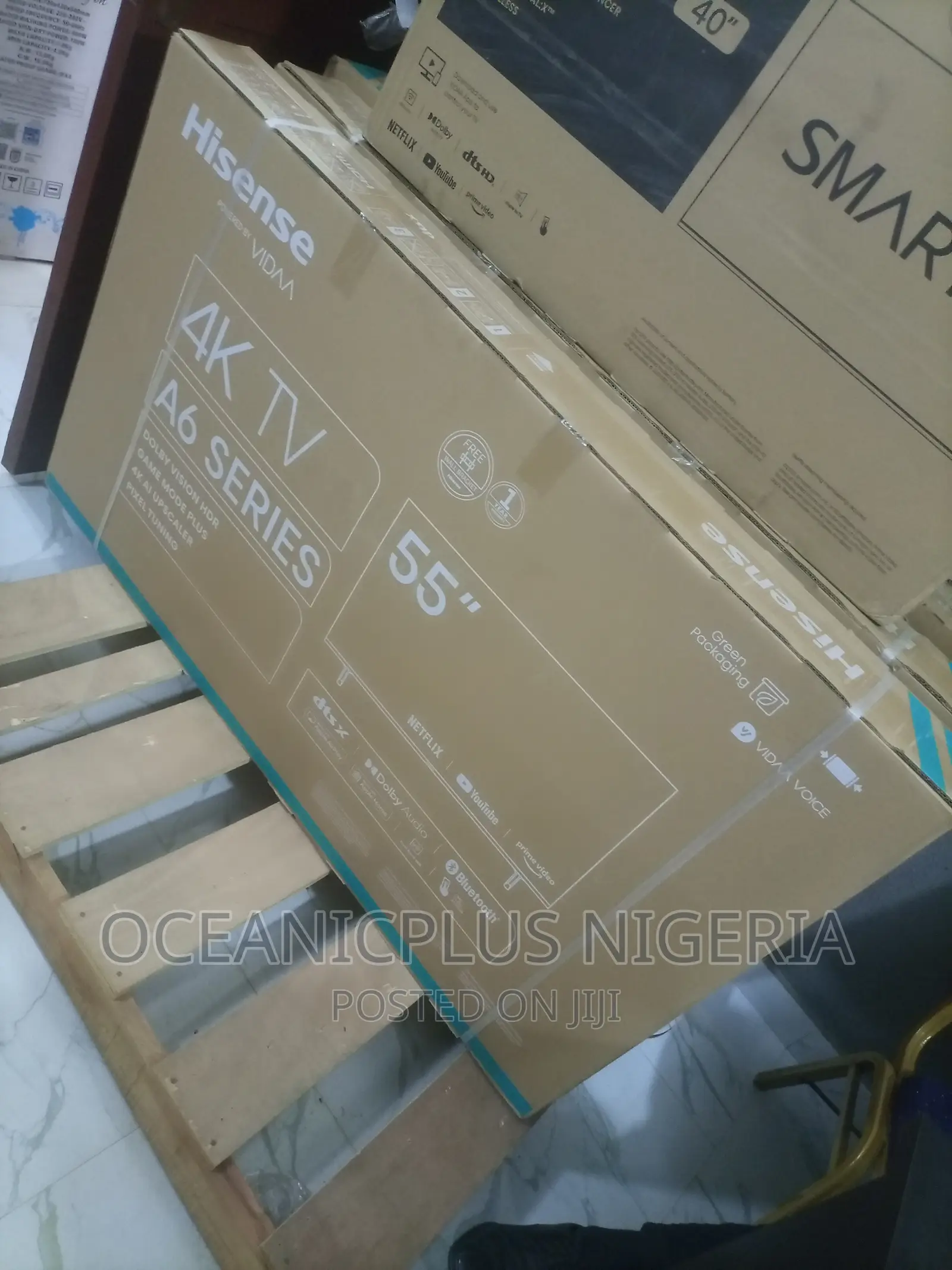 Hisense 55inch Smart Tv a 6 Series (Fouani)