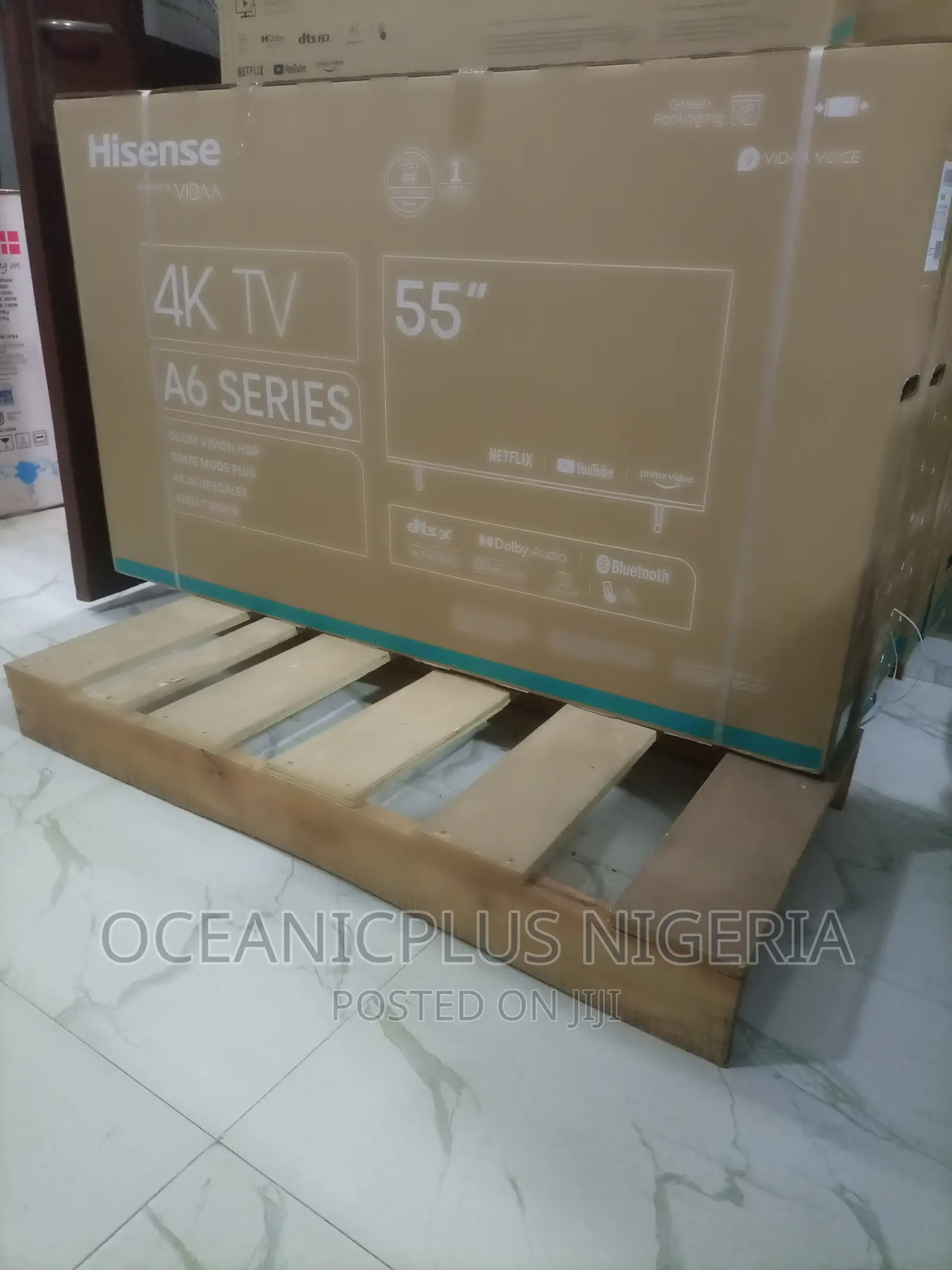 Hisense 55inch Smart Tv a 6 Series (Fouani)