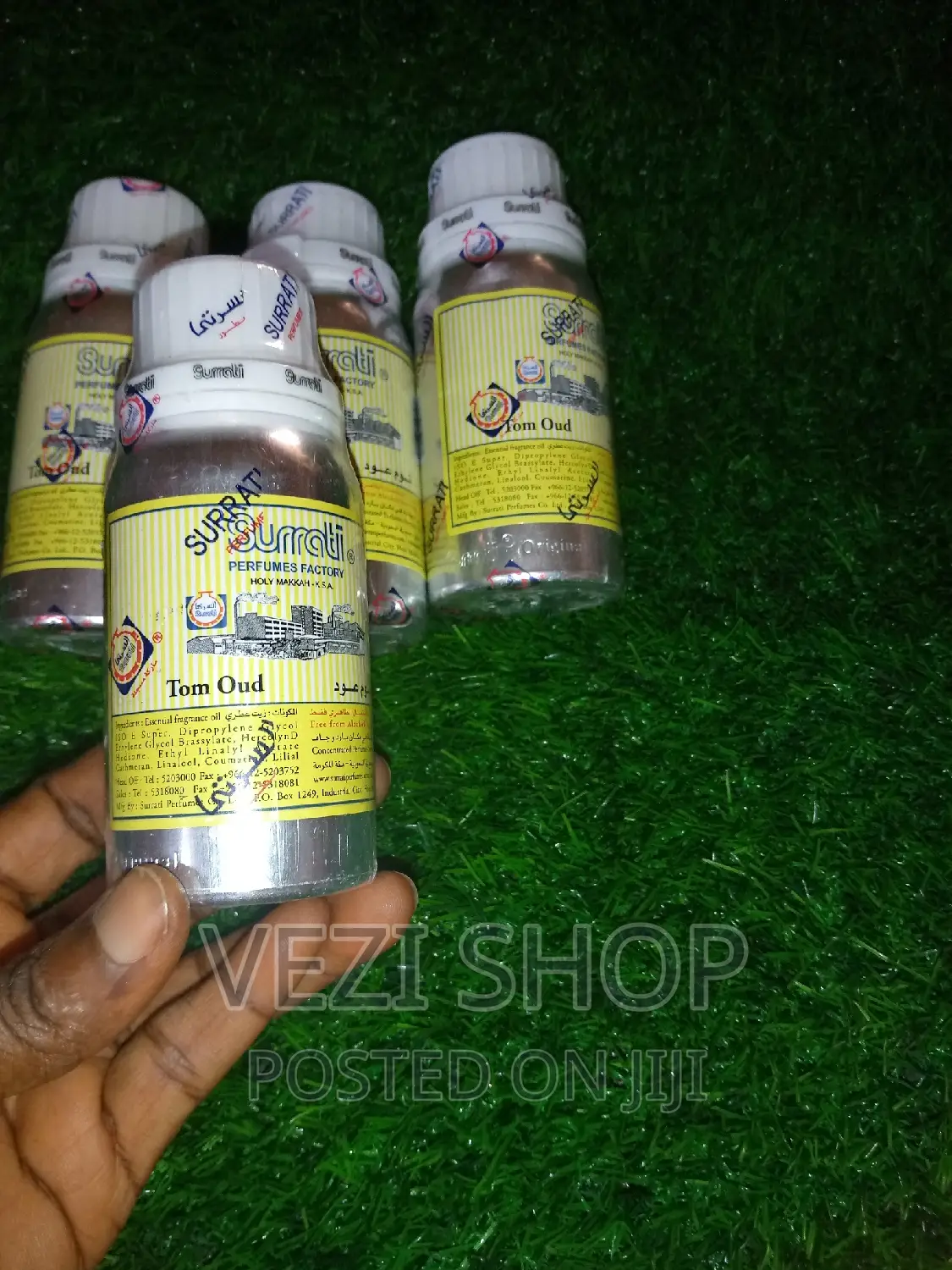 100ML Surrati Tom Oud Perfume Oil For Men