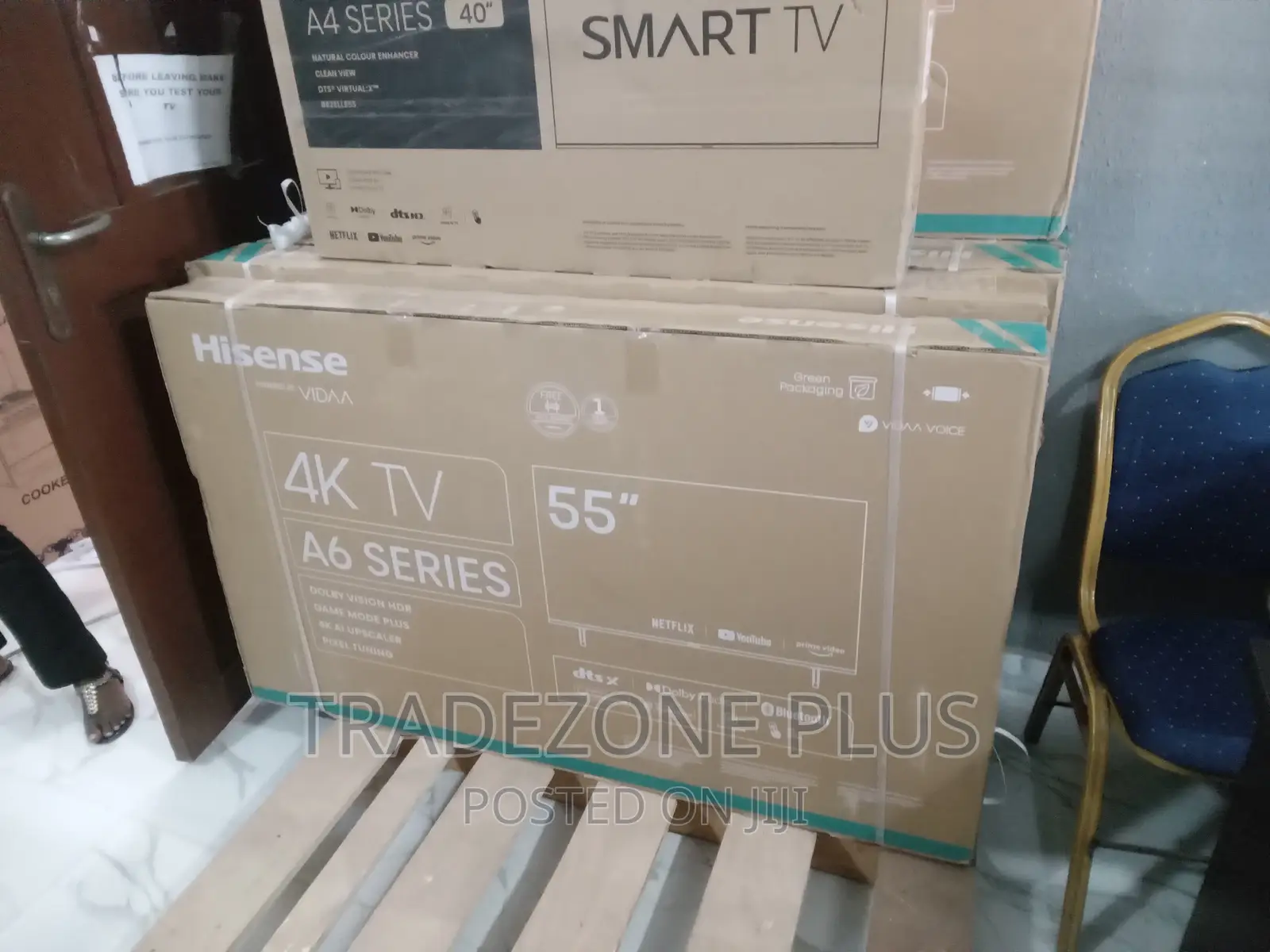 Brand New Hisense 55'' Smart Television-55a6k
