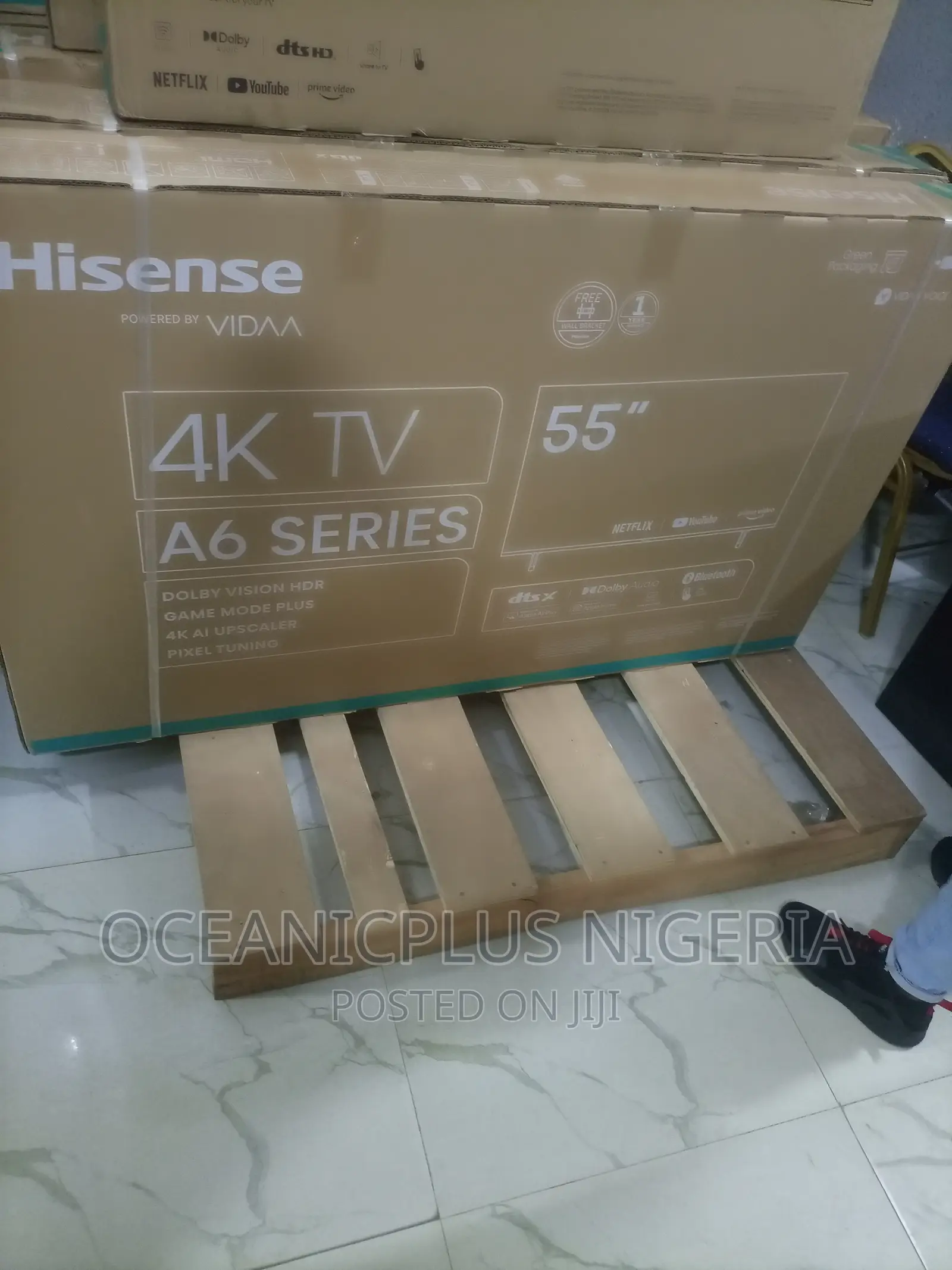 55inch Hisense Uhd Smart TV (F)