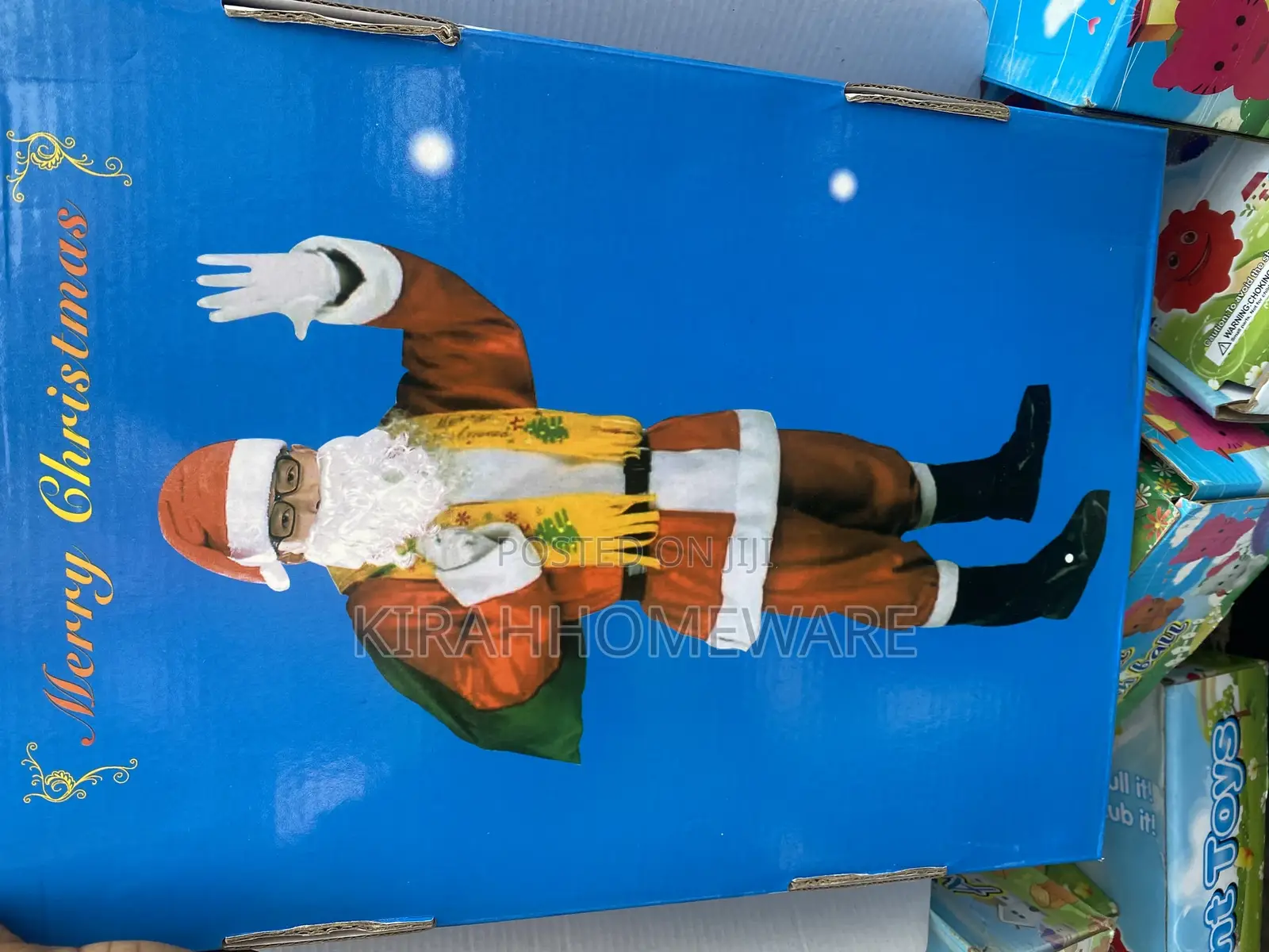 Christmas Santa Claus With Accessories