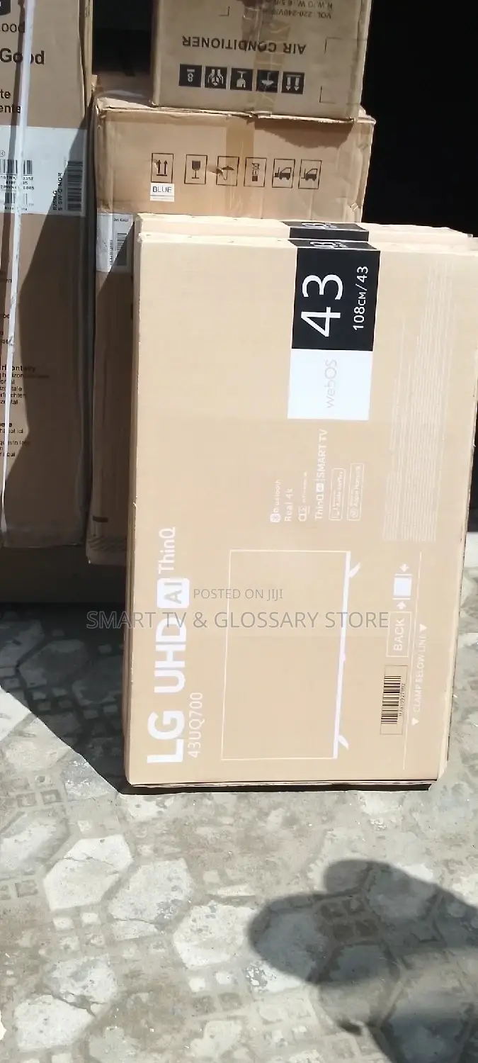 LG 43inches Android With White Carton 2023