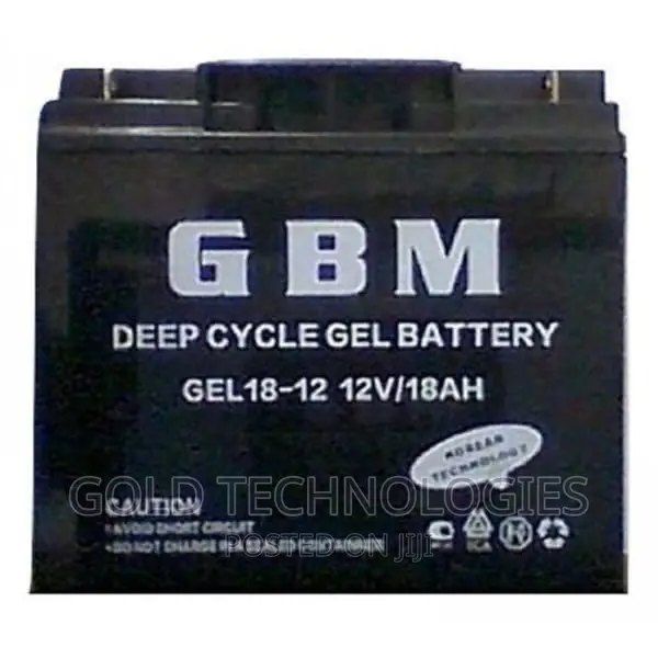 18ah 12v Deep Cycle Battery For Inverter Solar Power