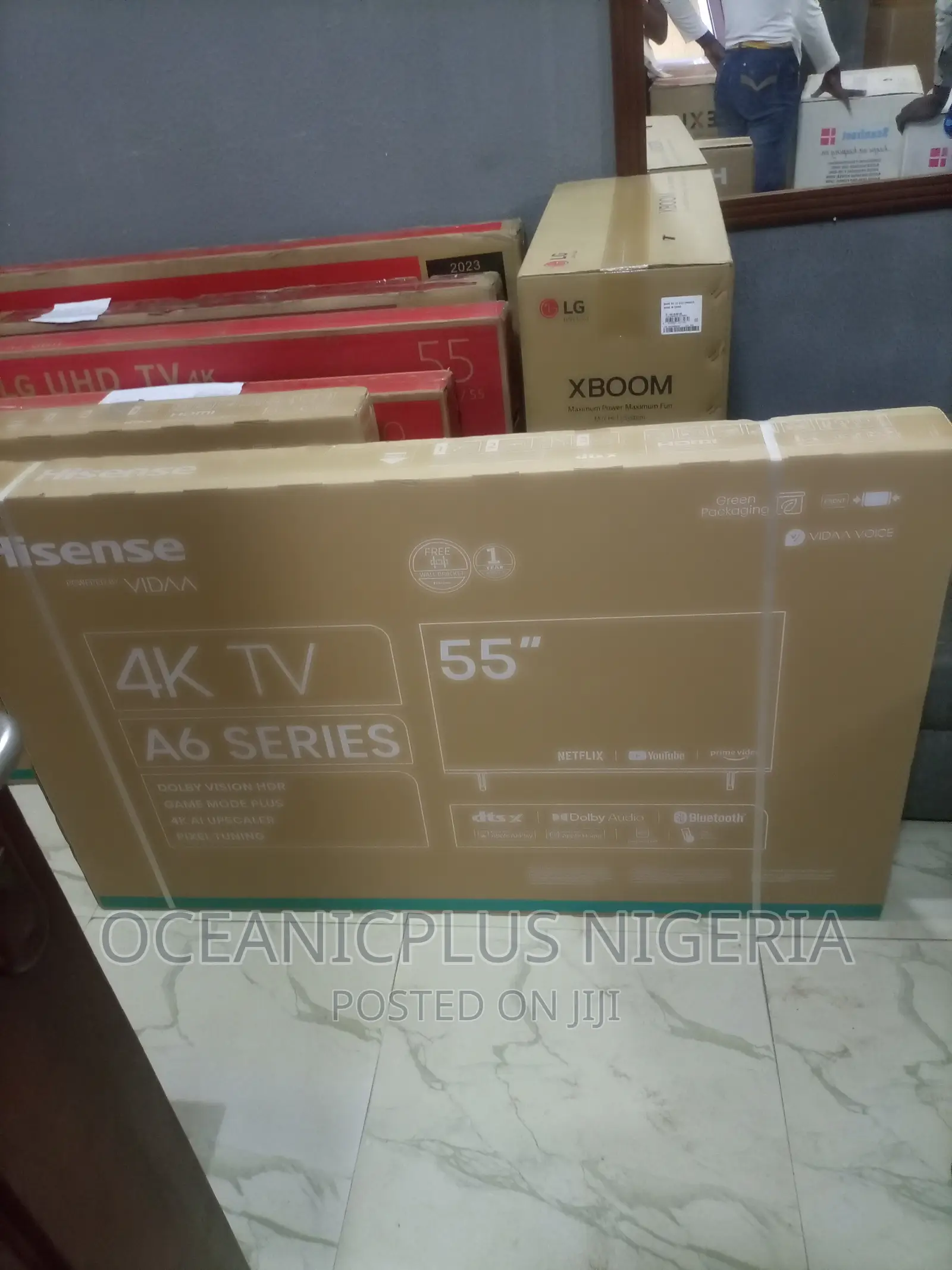 Hisense 55 Inch VIDAA Smart UHD LED TV -