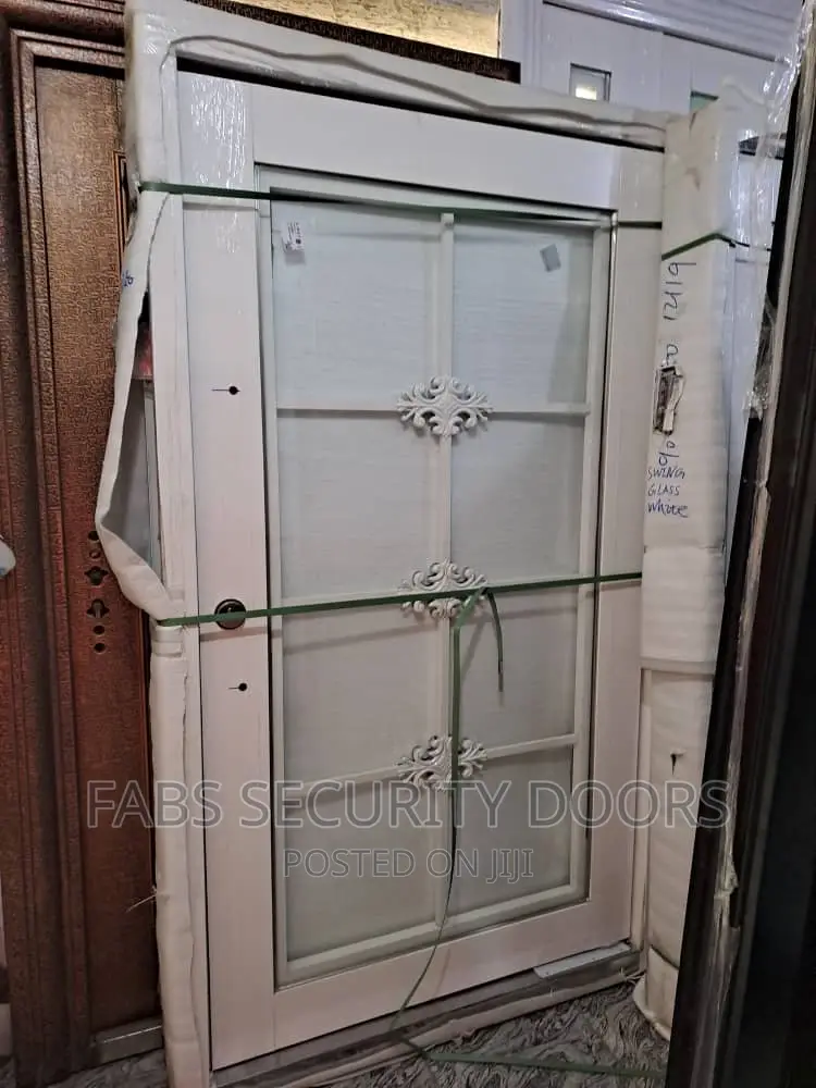 4ft Single Swing Glass Copper Door
