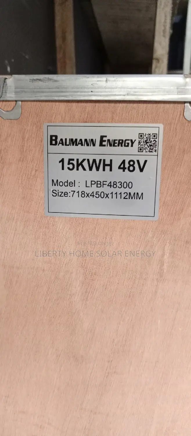 15kwh Bauman Lithium Battery