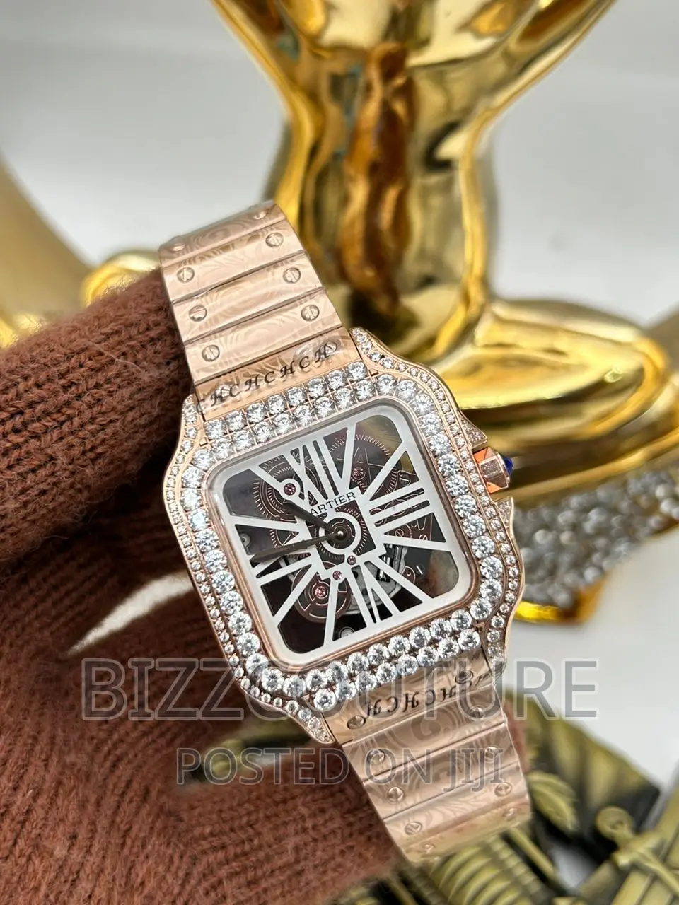 Original Cartier Mechanical Gold Chain Available in Store