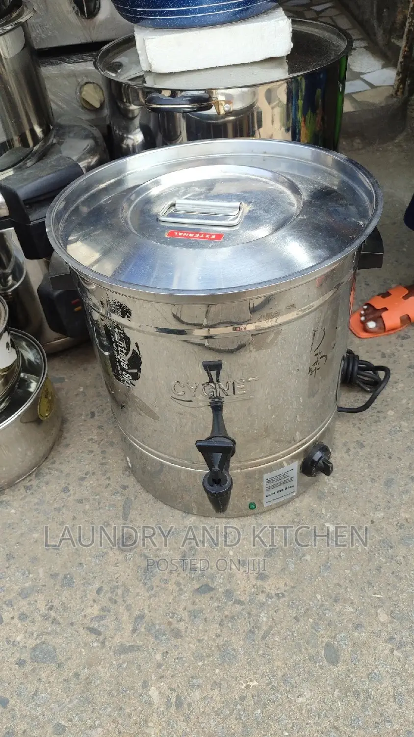 30liters Industrial Bucket Boiler for Heavy Duty Family