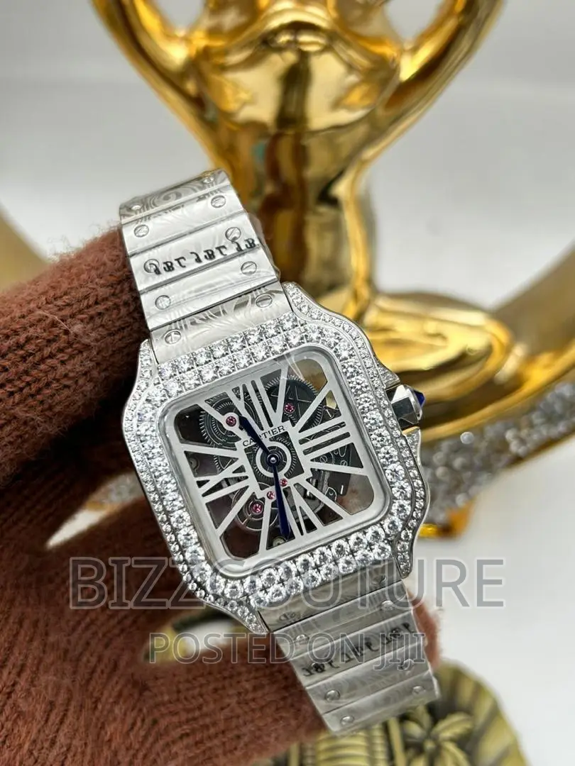 Original CARTIER MECHANICAL Silver Chain Available in Store