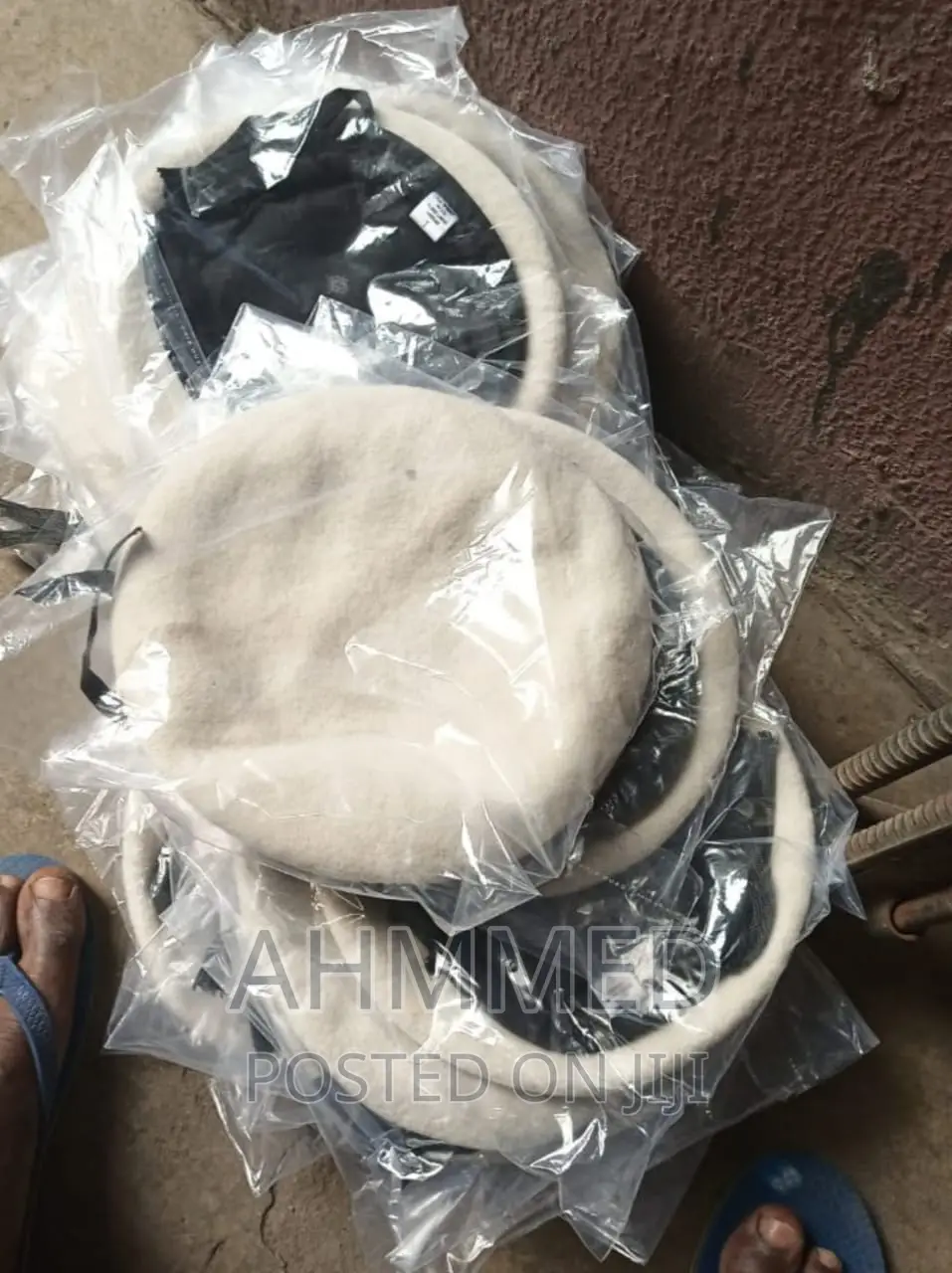 White Security Beret