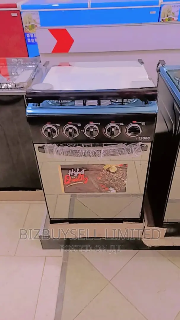 4 Burners Nexus Standing Gas Cooker.