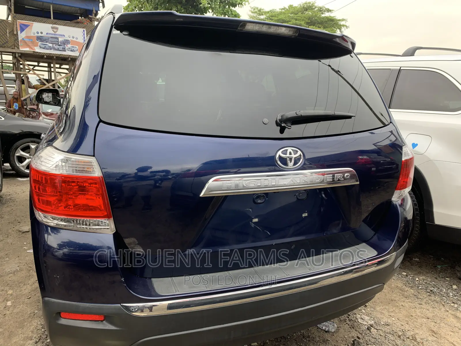 Toyota Highlander Limited 3.5l 4WD 2013 Blue