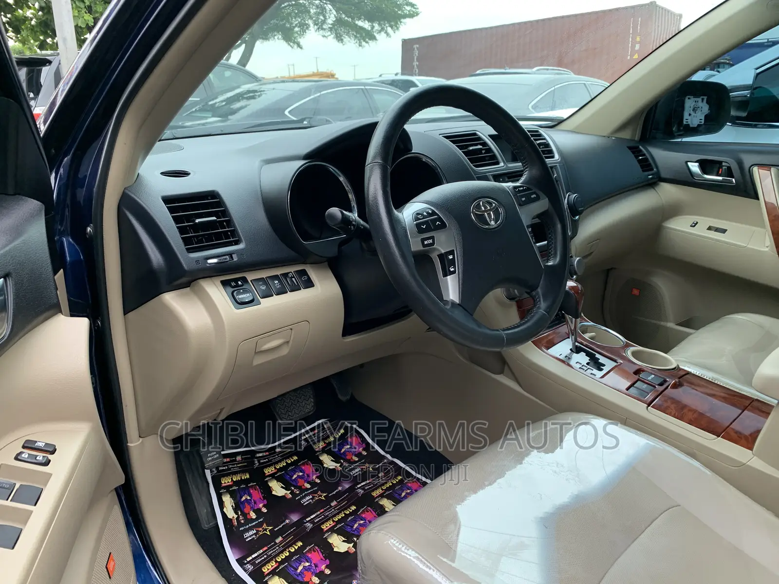 Toyota Highlander Limited 3.5l 4WD 2013 Blue