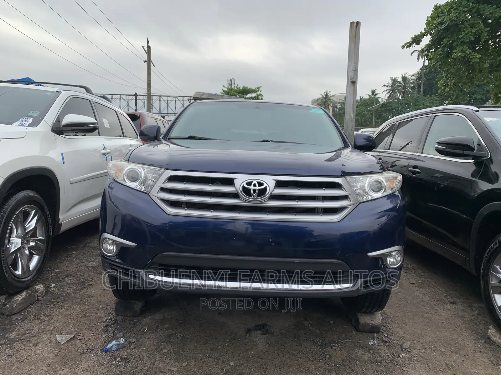 Toyota Highlander Limited 3.5l 4WD 2013 Blue
