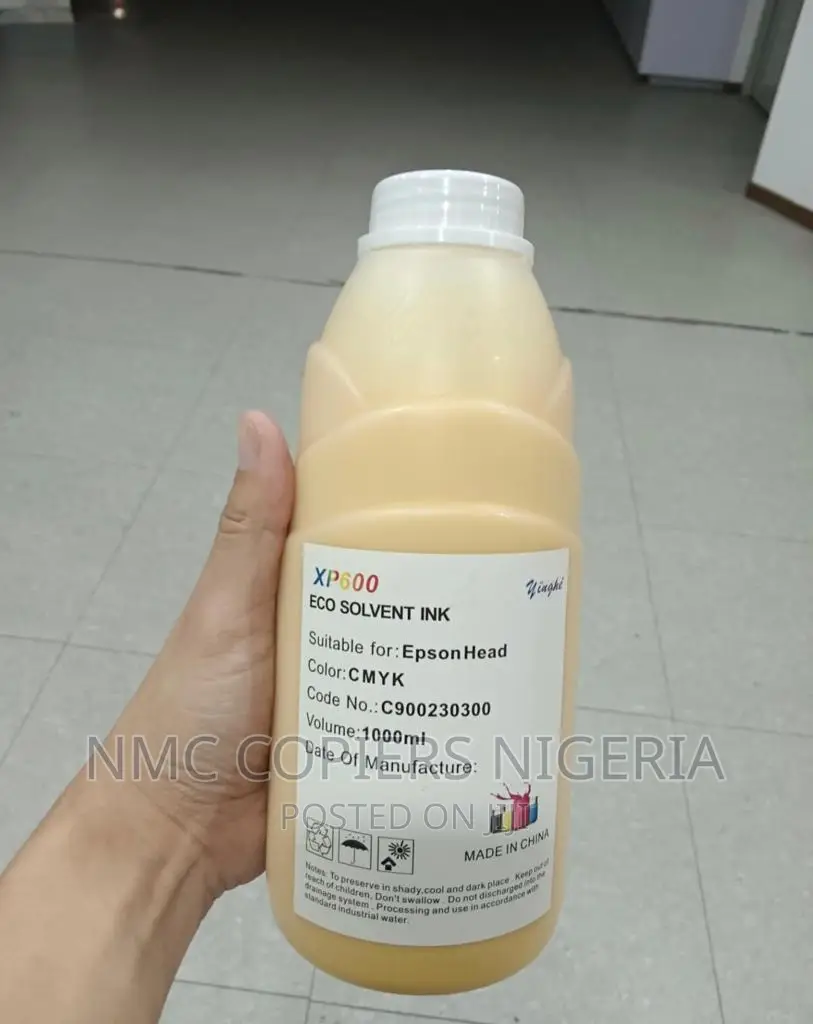 Yinghe Xp600 Eco Solvent Ink For All Xp600 Printers