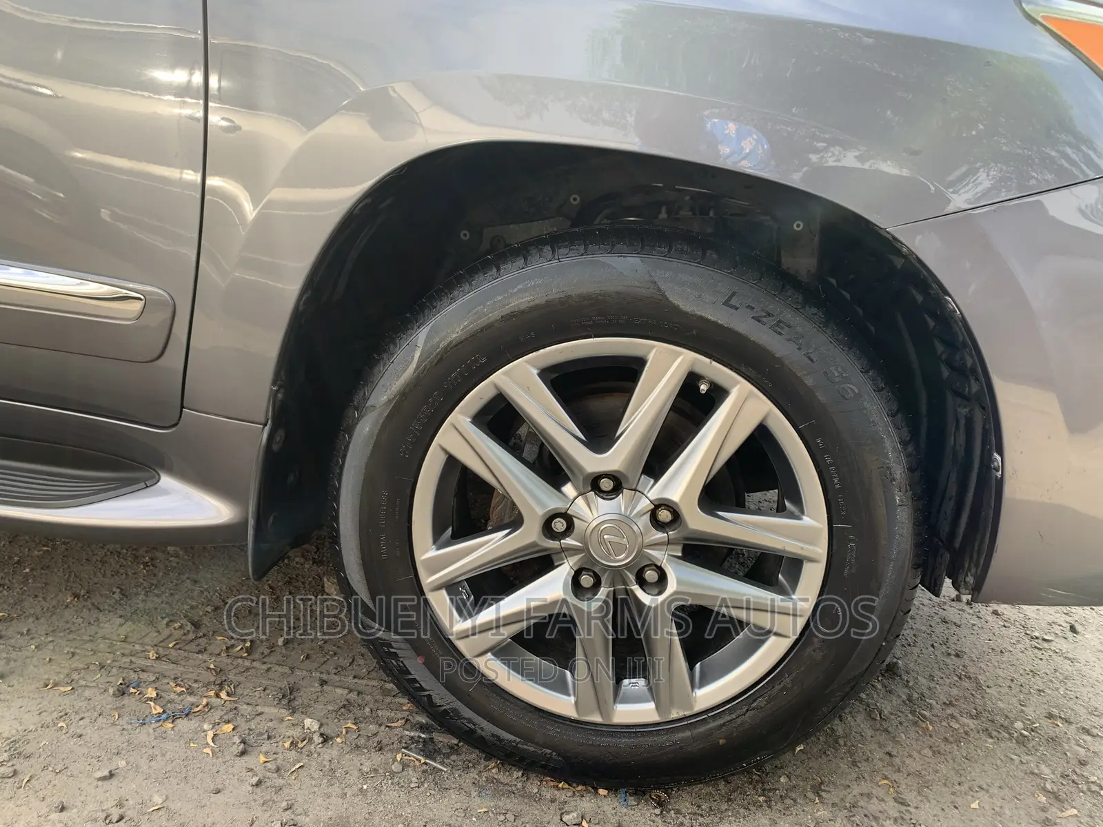 Lexus LX 570 AWD 2015 Gray