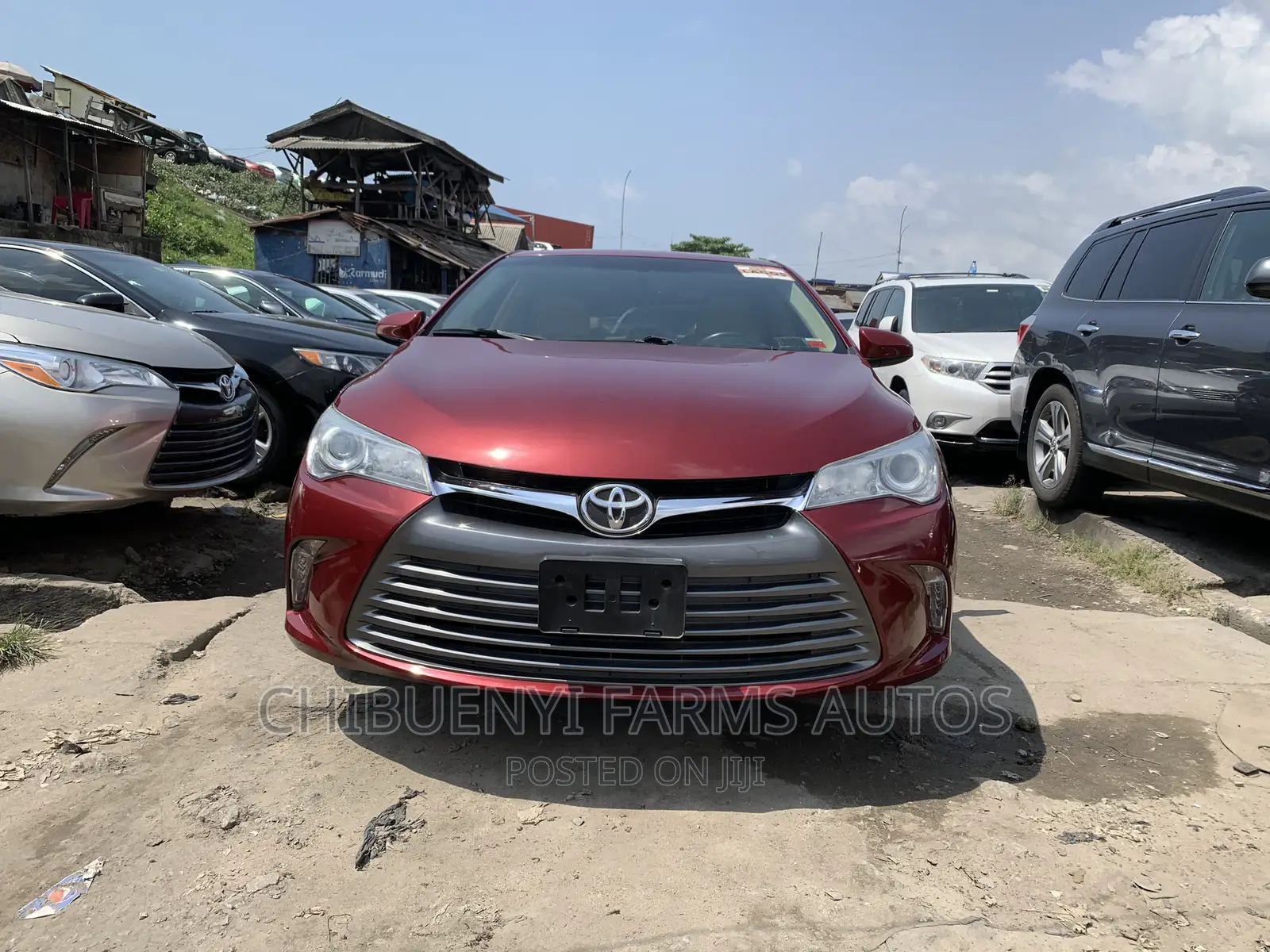 Toyota Camry 2015 Red