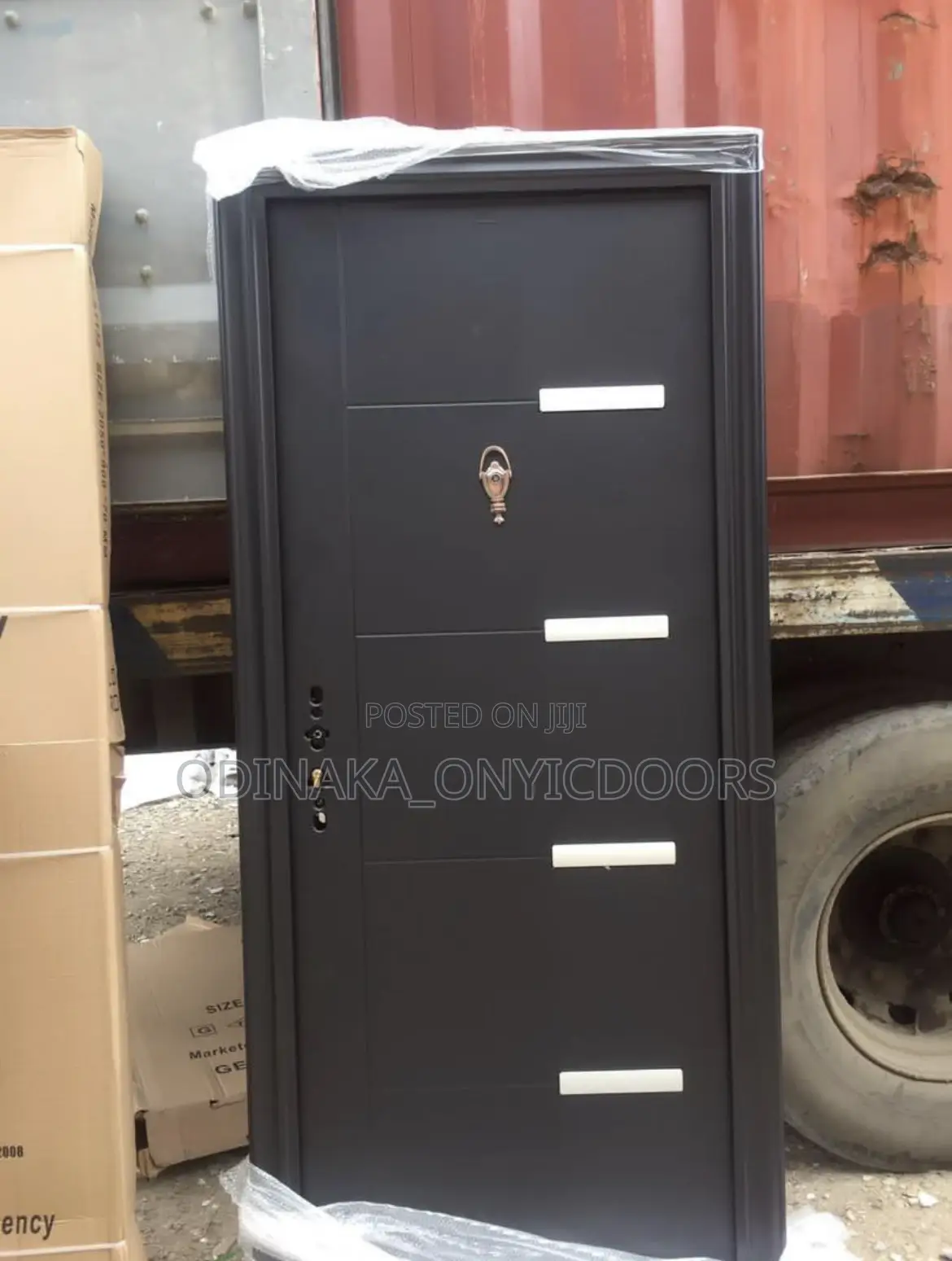 German Copper Door (Silver Line Design)