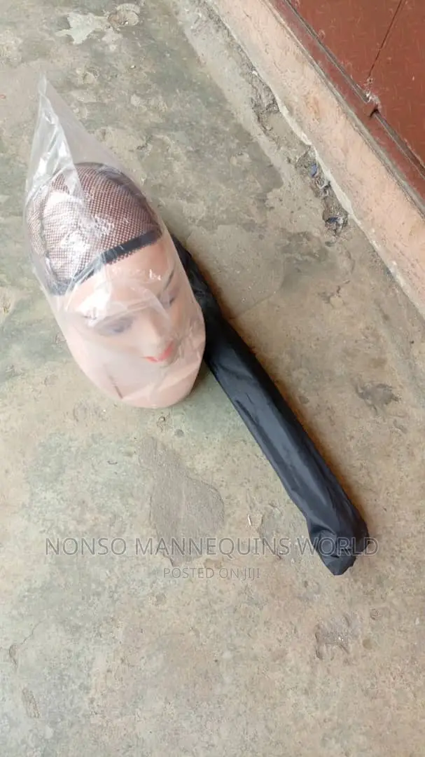 Small Tripod Stand and Mannequin Head