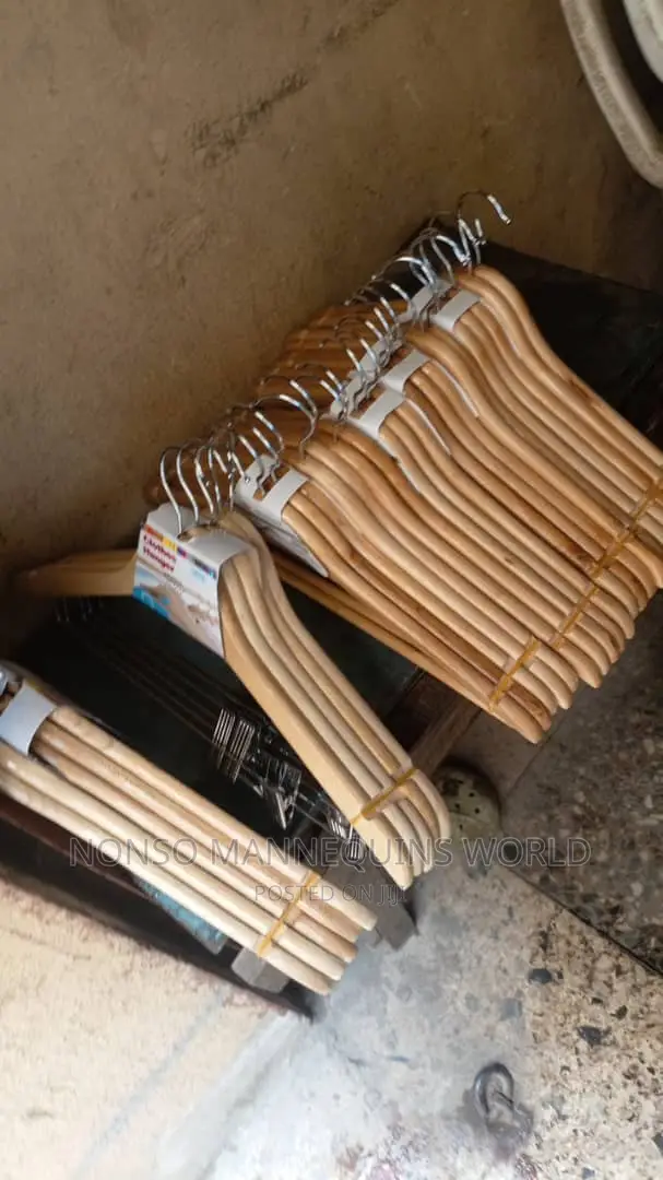Brand New Wooden Hangers