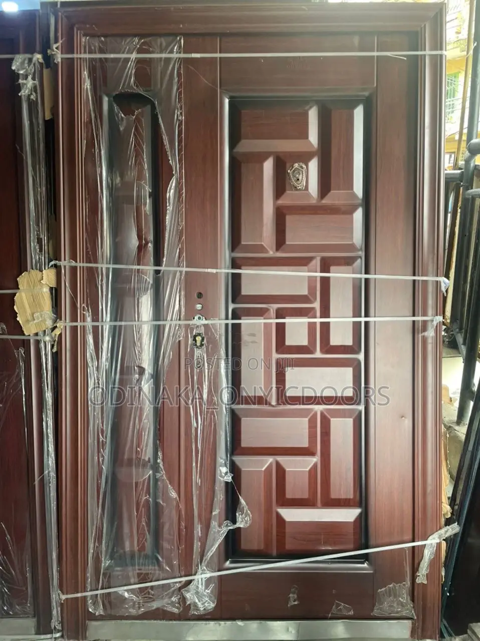 7ft by 4ft 500mm German Steel Door(Draft Design)