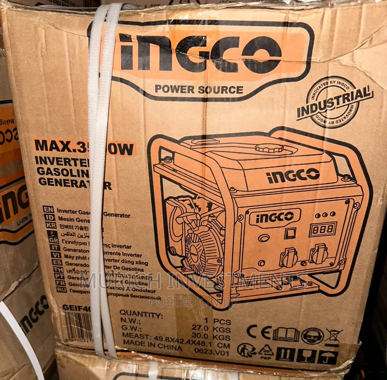 INGCO Inverter Gasoline Generator 3500W