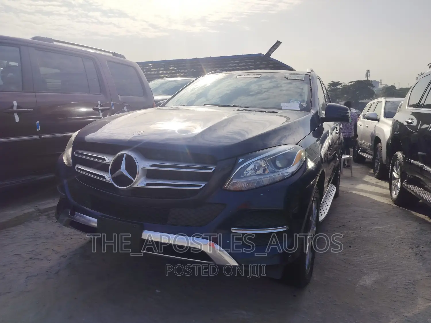 Mercedes-Benz GLE-Class GLE 350d 4MATIC 2016 Blue