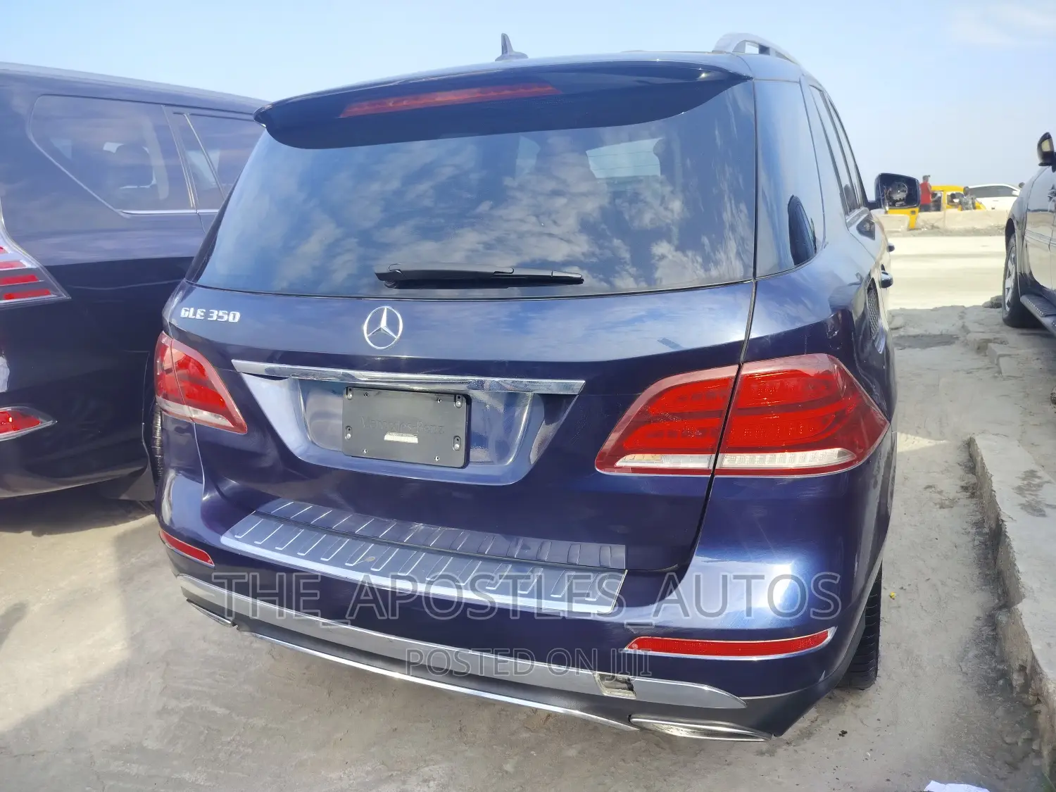 Mercedes-Benz GLE-Class GLE 350d 4MATIC 2016 Blue