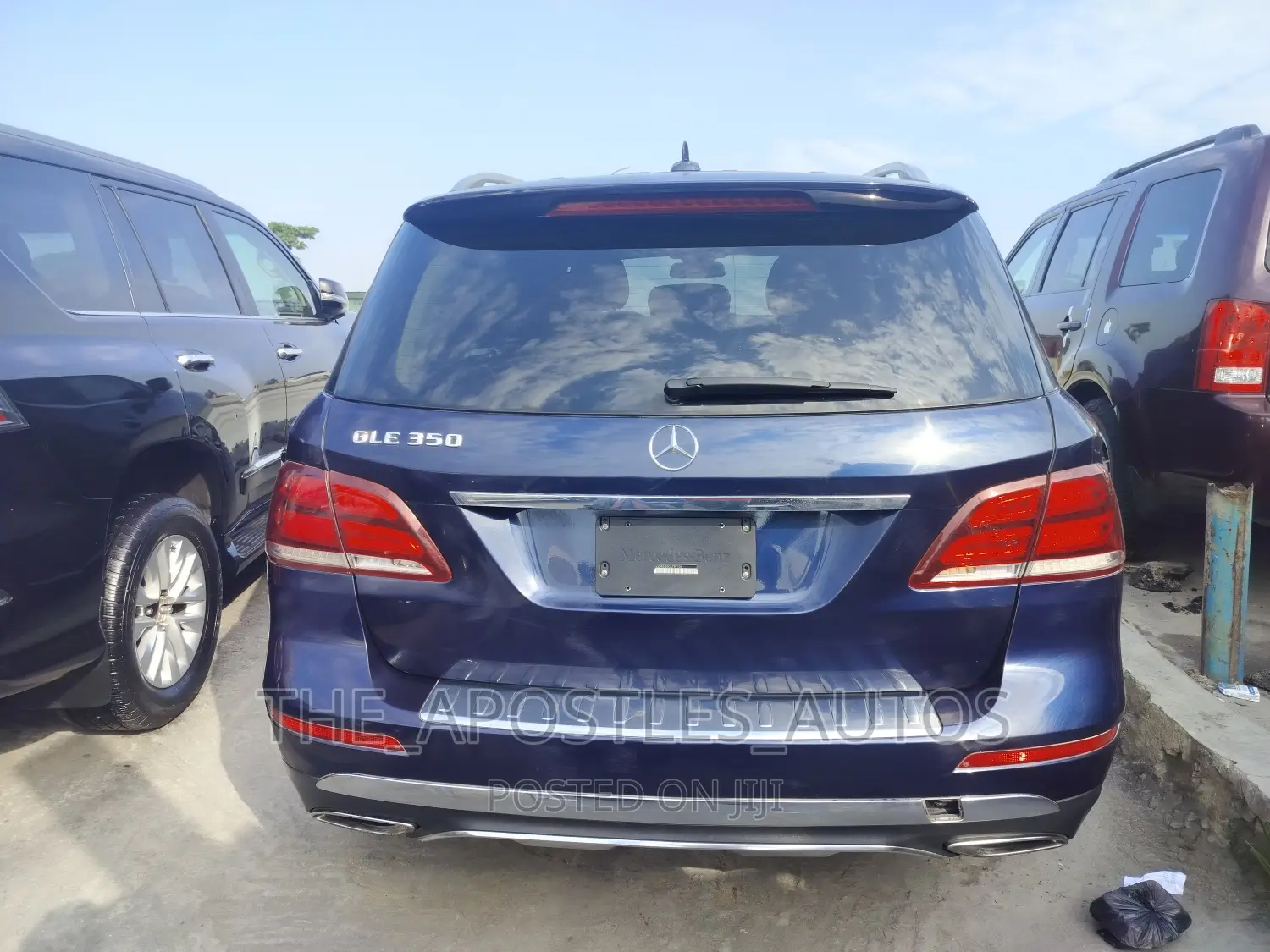 Mercedes-Benz GLE-Class GLE 350d 4MATIC 2016 Blue