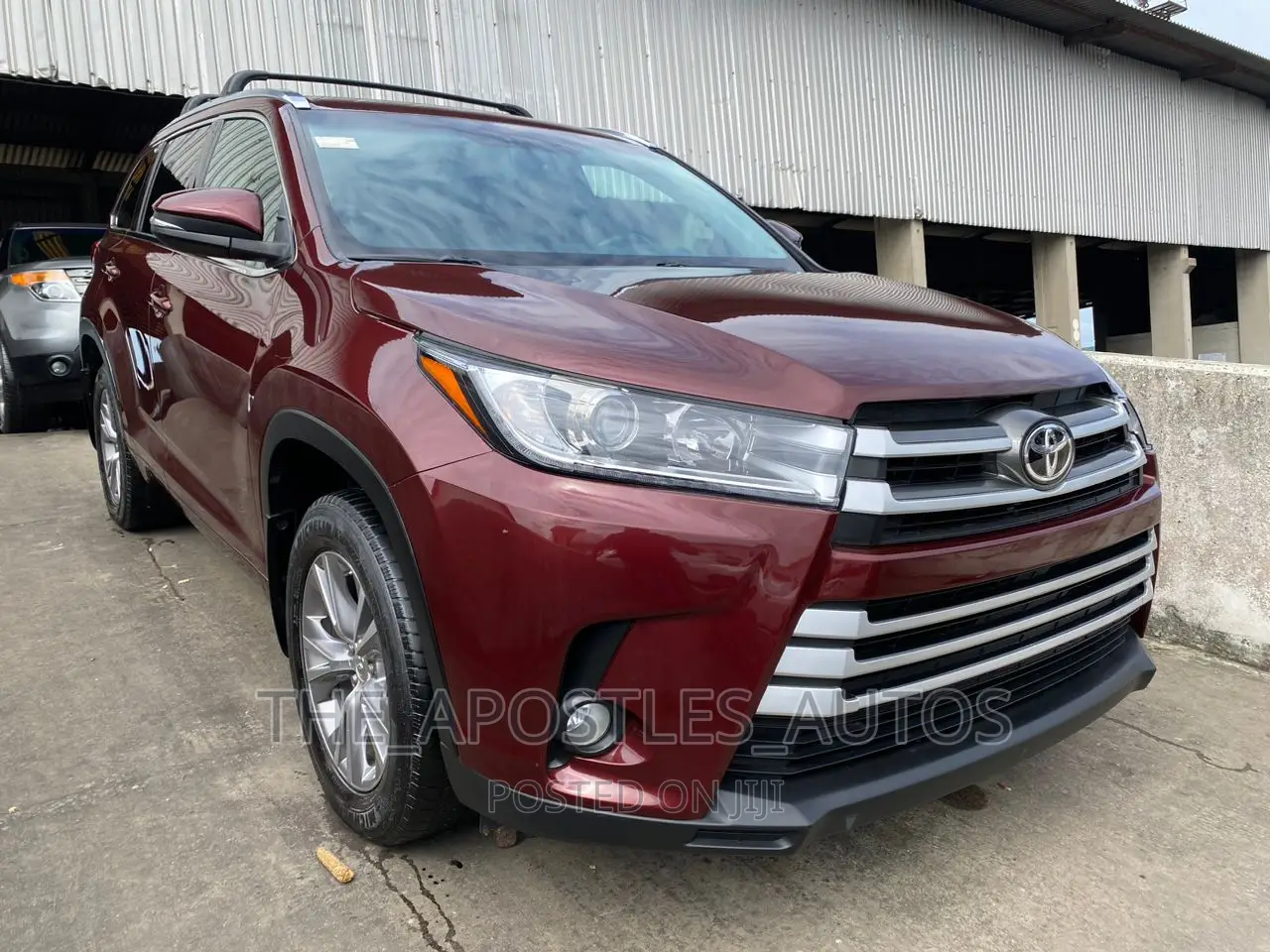 Toyota Highlander 2017 Burgundy