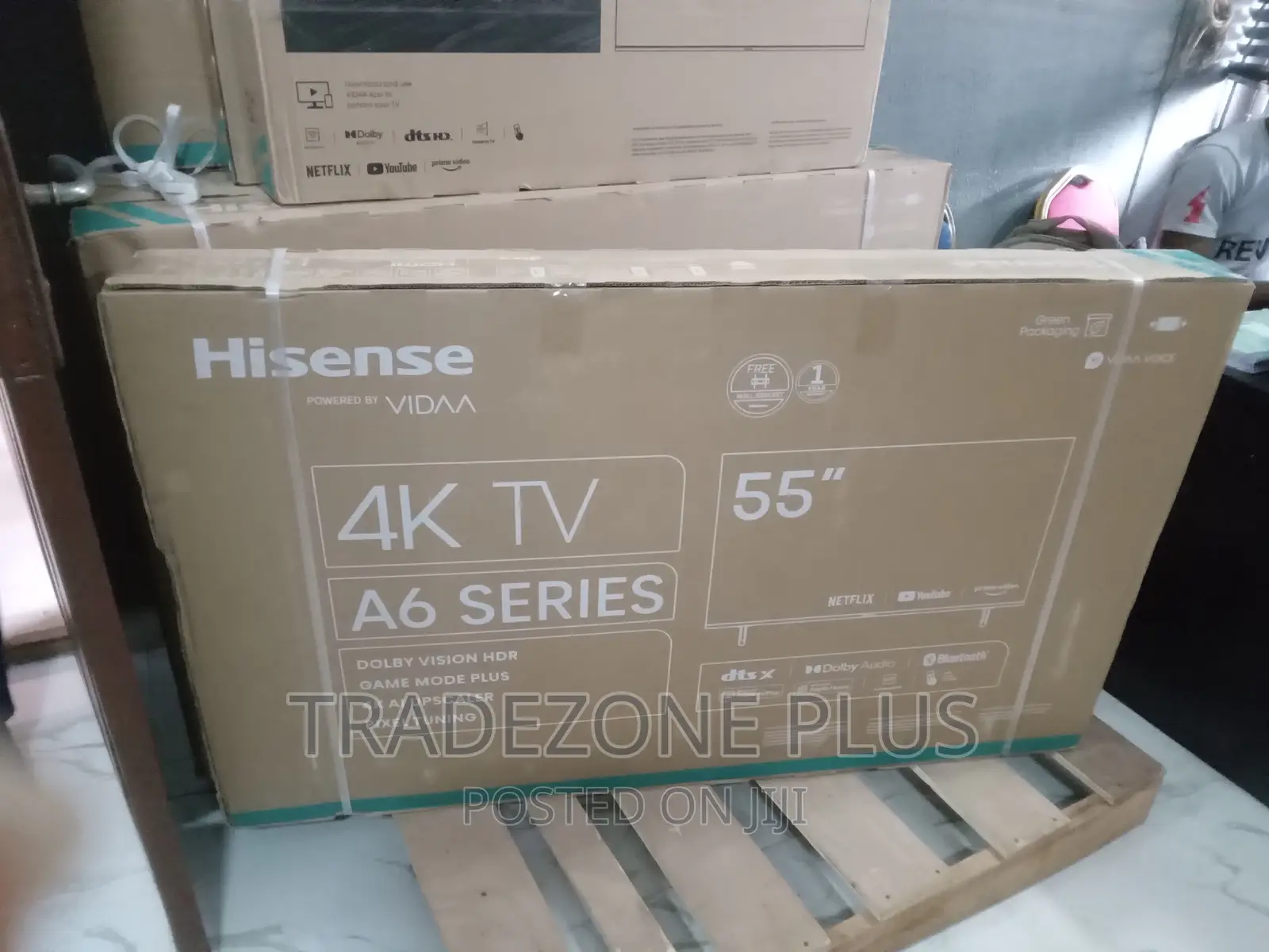 New in Hisense 55A6K Smart Television