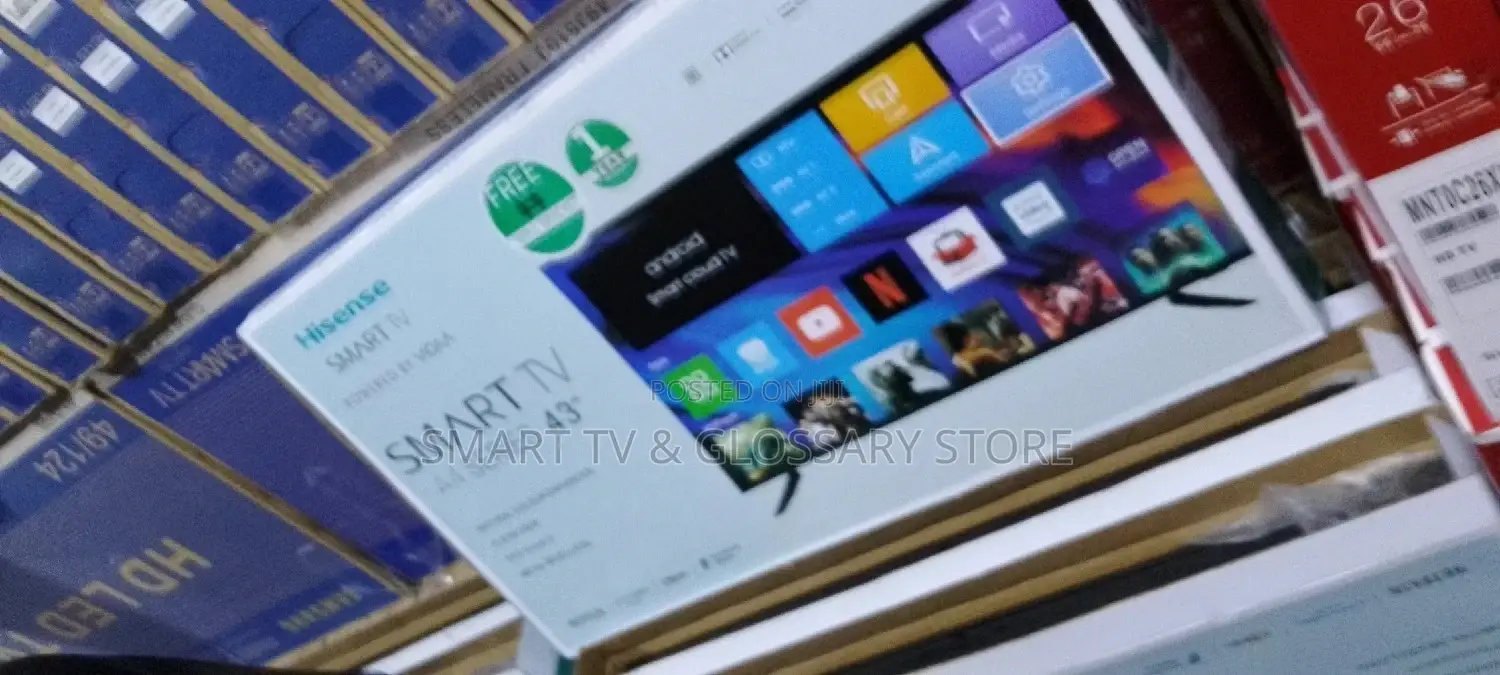 43inches Hisense With Buildin Streaming Service