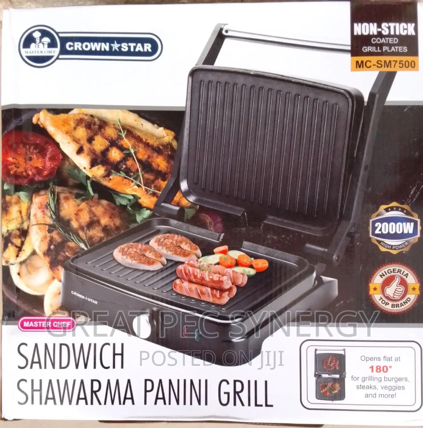 Sandwich Shawarma Panini Grill