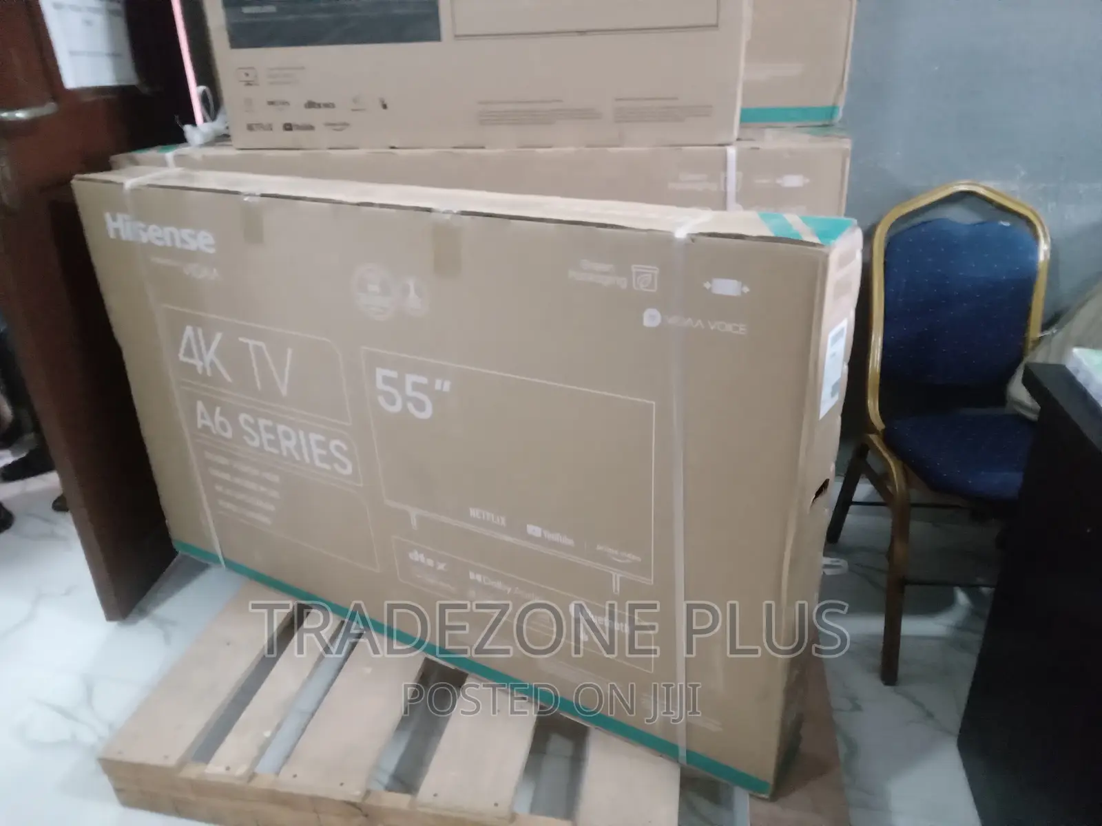 New in Hisense 55A6K Smart Uhd Tv+Youtube+Netflix