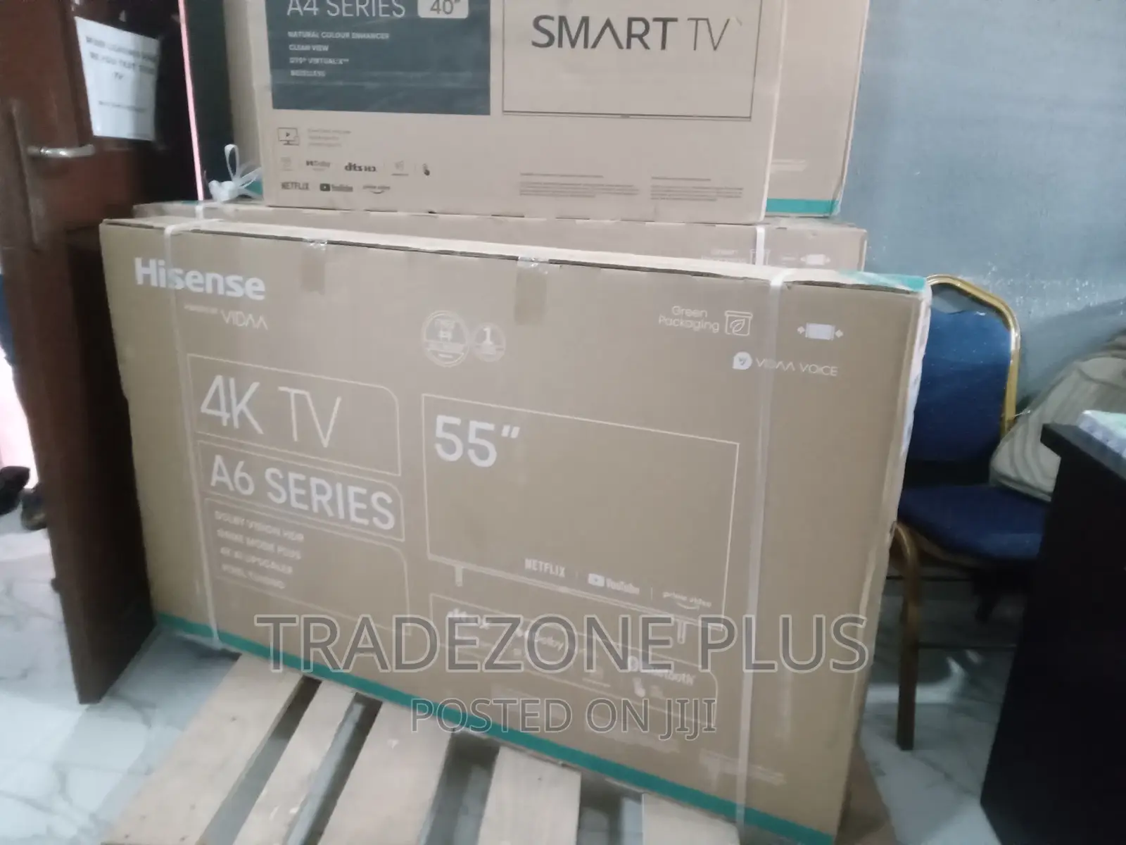New in Hisense 55 Inch Smart Television-55a6k