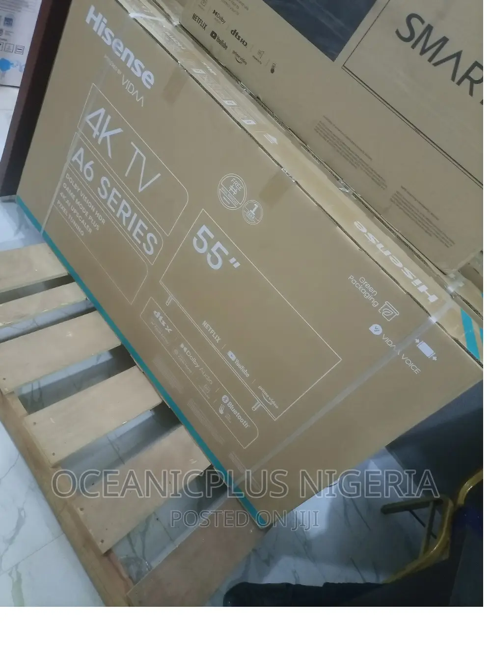 Hisense 55 Inches Smart A6 Series Fouani TV - 55A6K