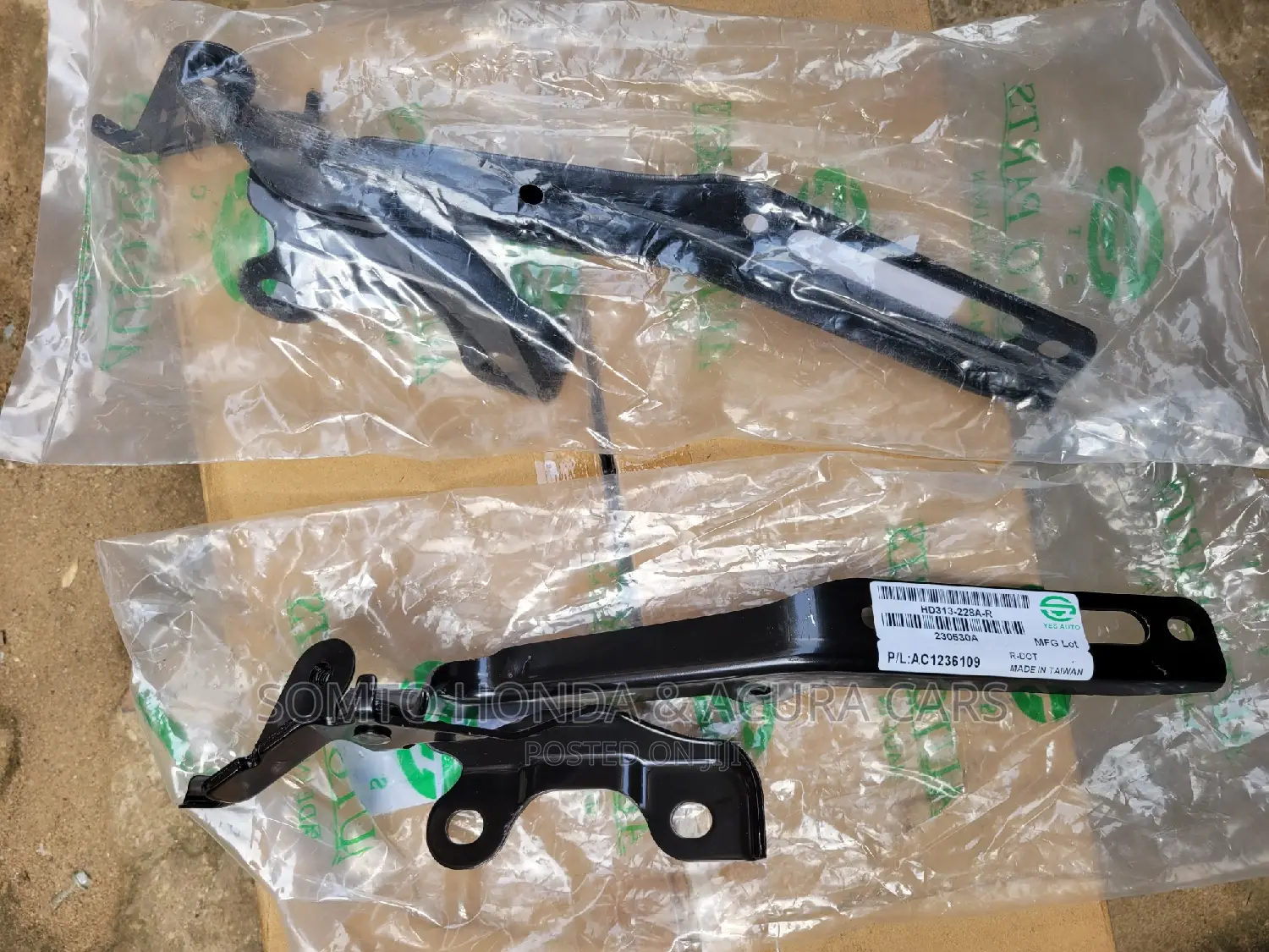 Bonnet Hinges Acura MDX 2014-2022