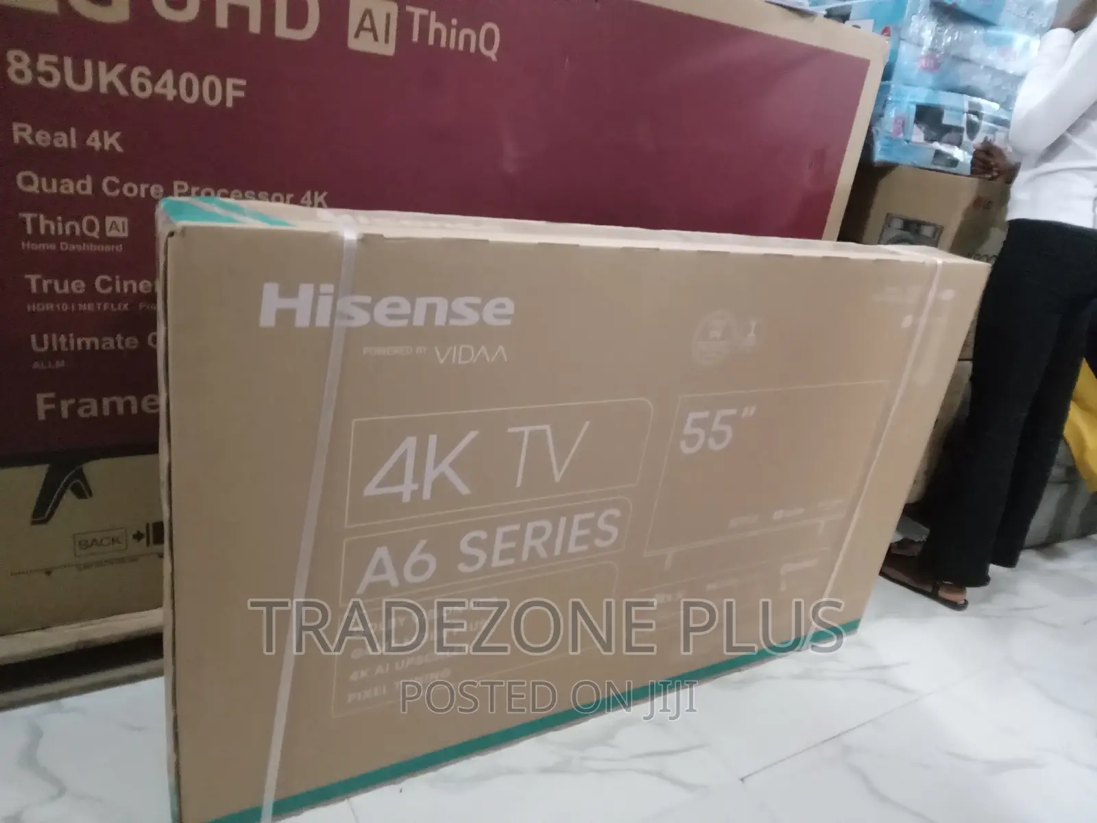 New in 55A6K Hisehse Uhd Smart Television