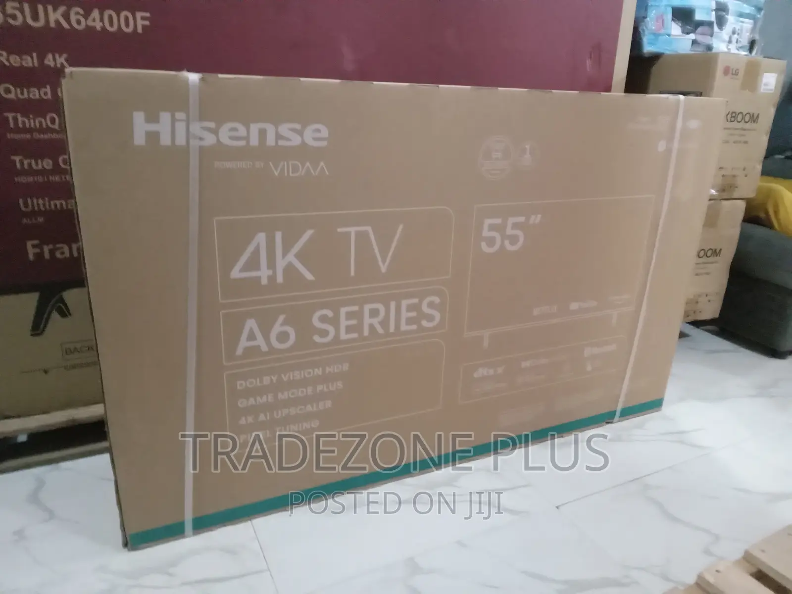 Affordable Hisense 55'' Smart TV With Youtube+Netflix