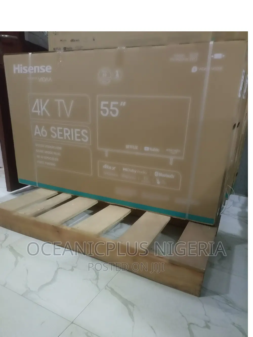 Newly Hisense 55 Inches A6 Series - Smart TV | Fouani TV