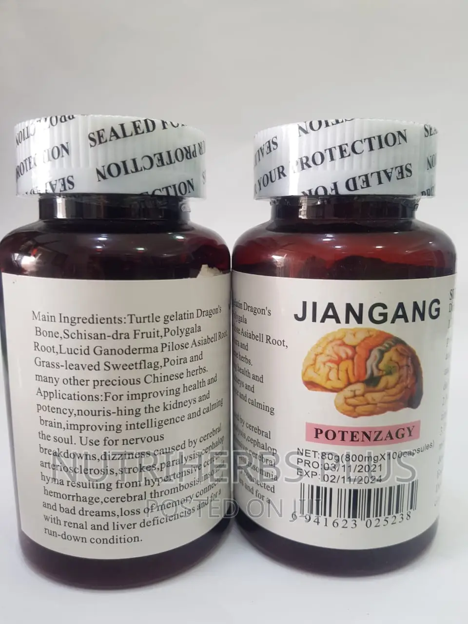 Jiangang Pontenzagy Brain Health Improvement Capsule